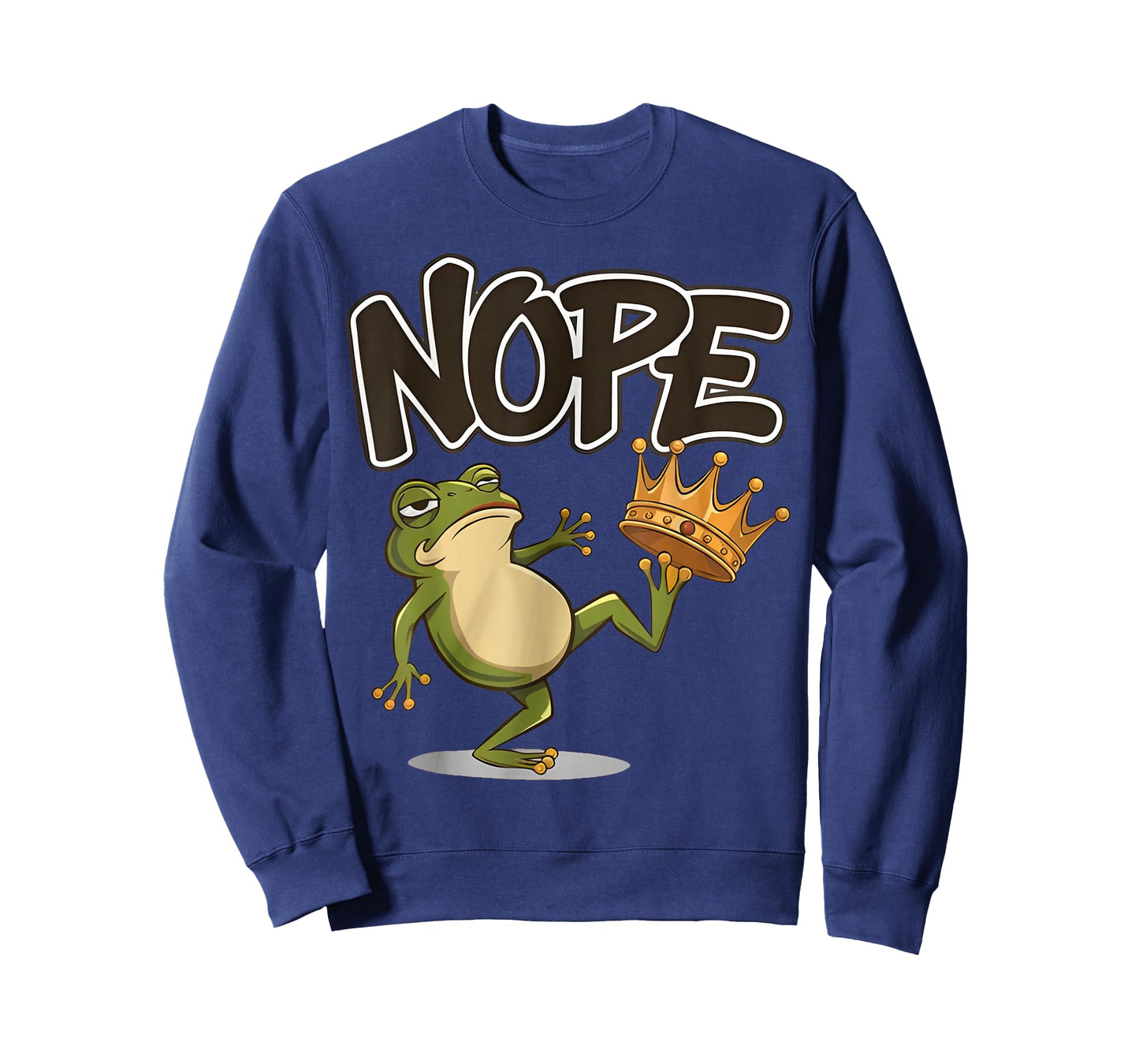 No Kings in America Frog Funny Political Meme T-Shirt