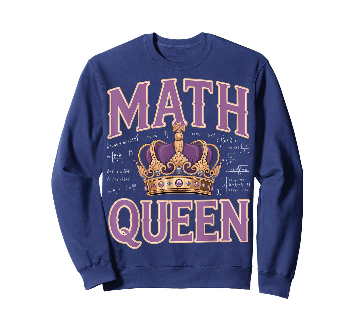 Math Queen - Mathematician Women Math Teacher T-Shirt