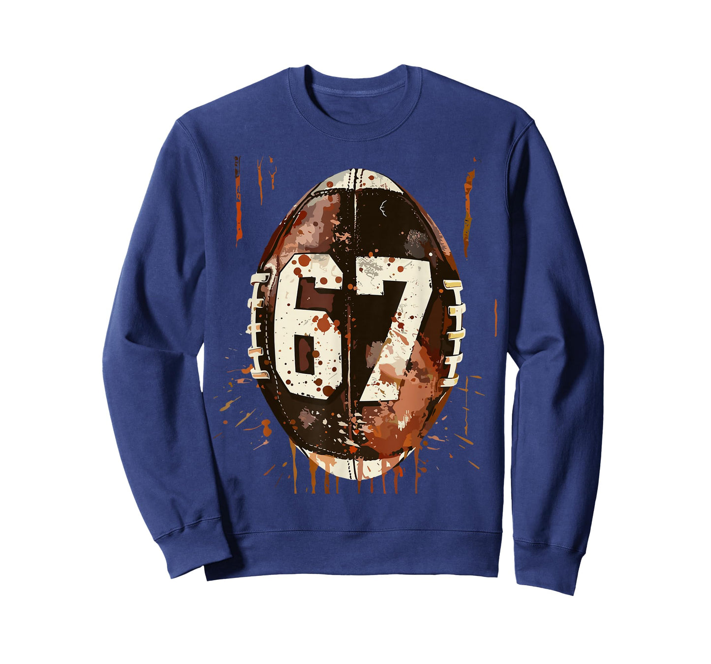 Football 67 Six Seven Alpha Slang 6 7 Meme Kids Teachers Boy T-Shirt