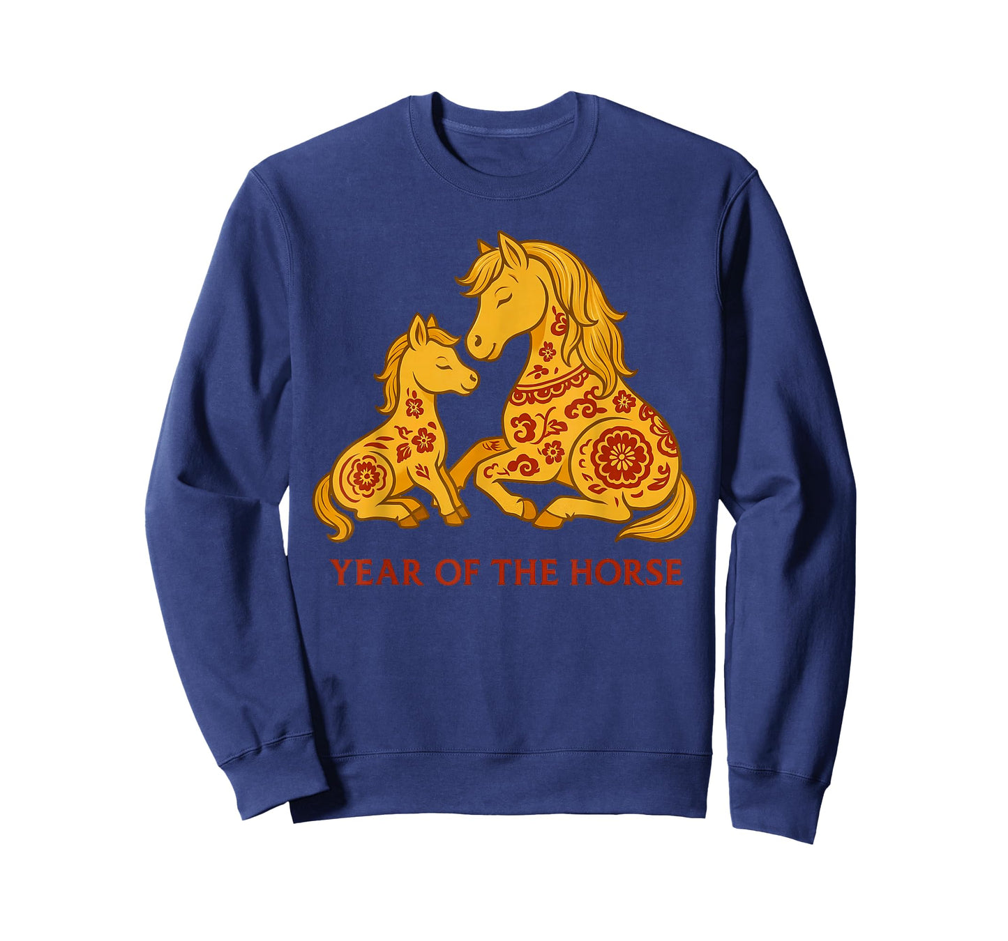 Happy Chinese New Year of The Horse 2026 Family Matching Mom T-Shirt