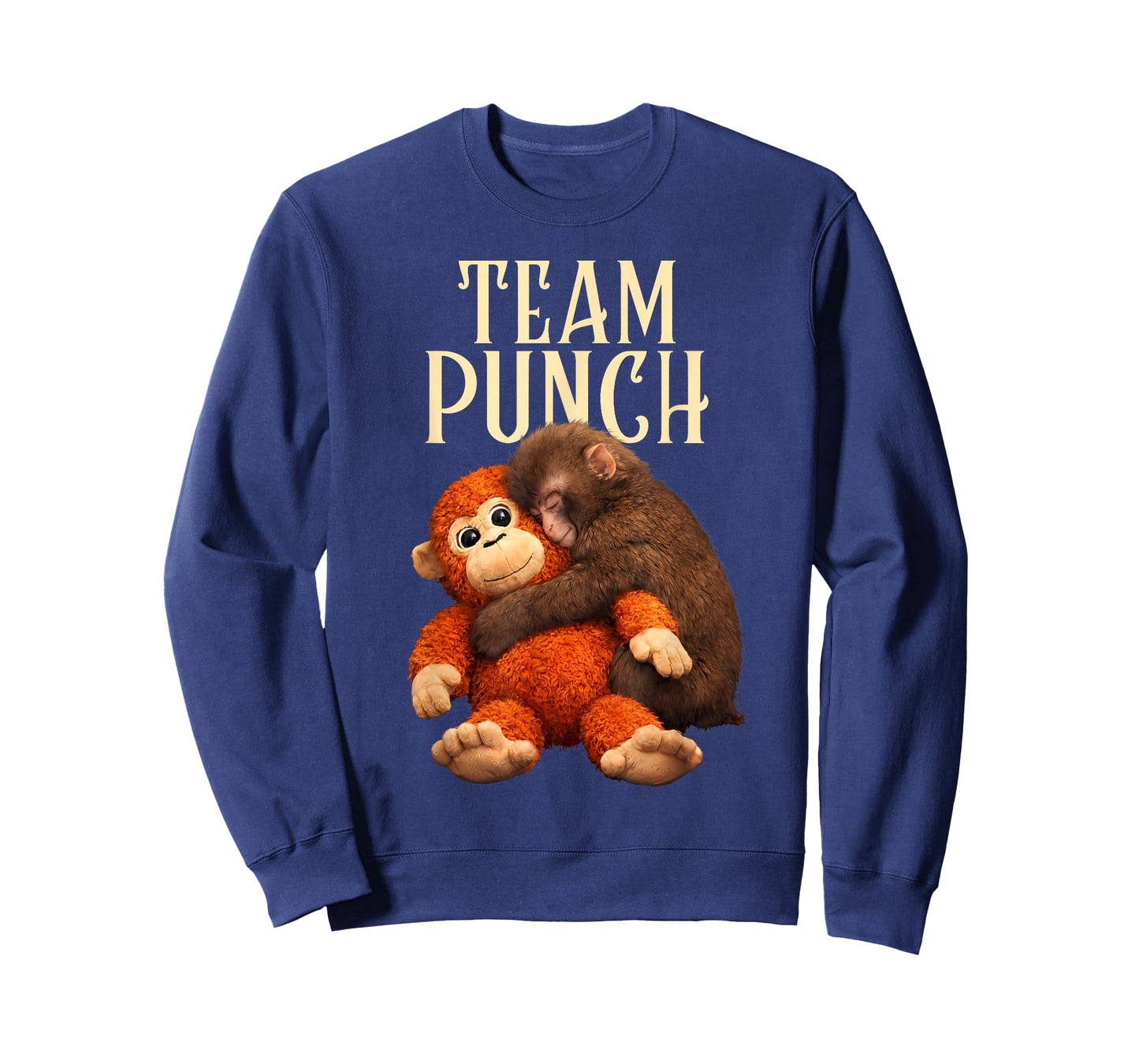 Cute Baby Monkey Punch Team Punch Kids T-Shirt