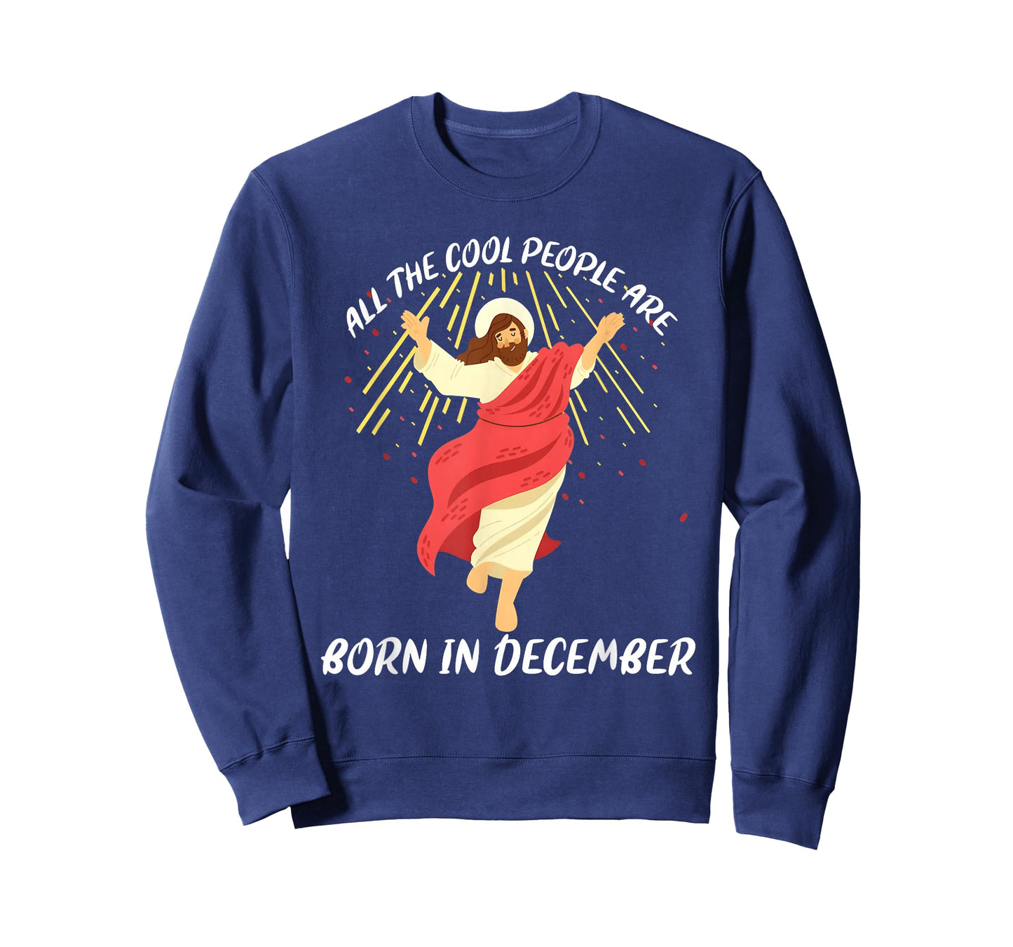 Cool People are Born in December Christian Jesus Christmas T-Shirt