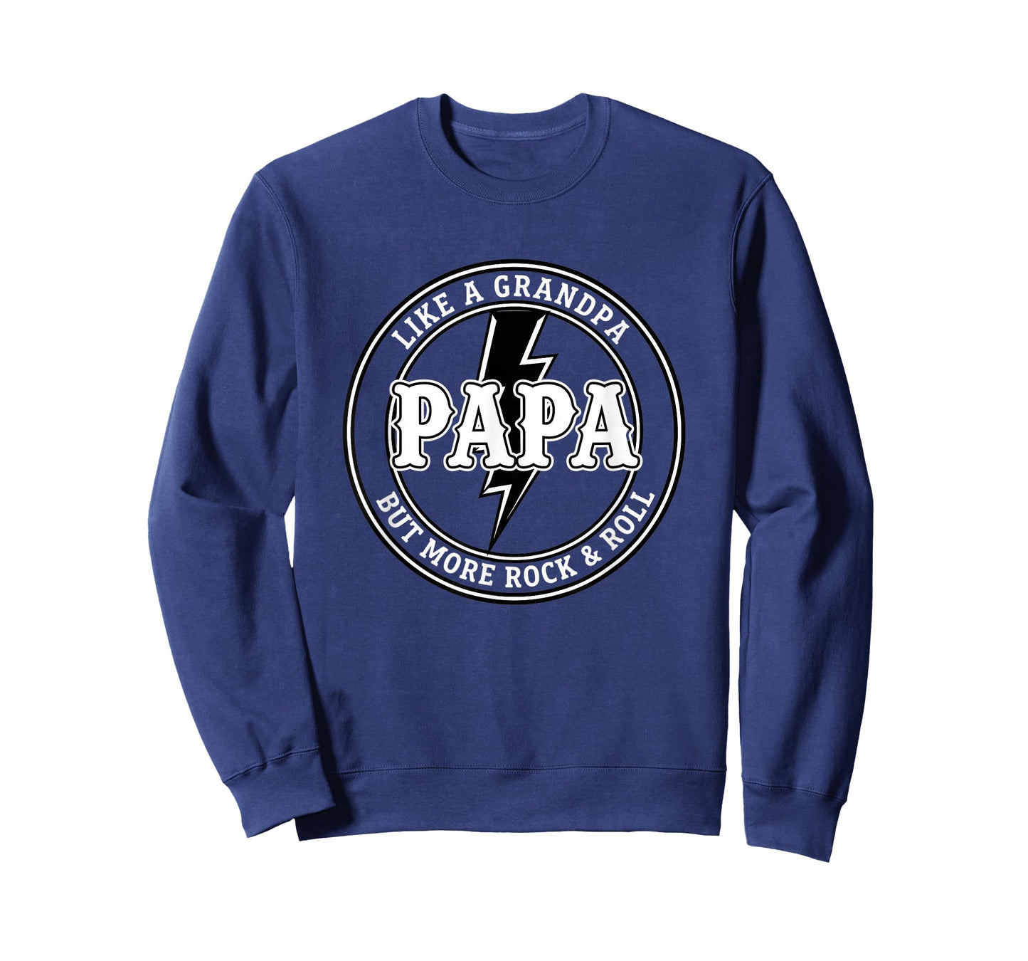 Dad Papa Like A Grandpa But More Rock & Roll, Funny DadPapa T-Shirt