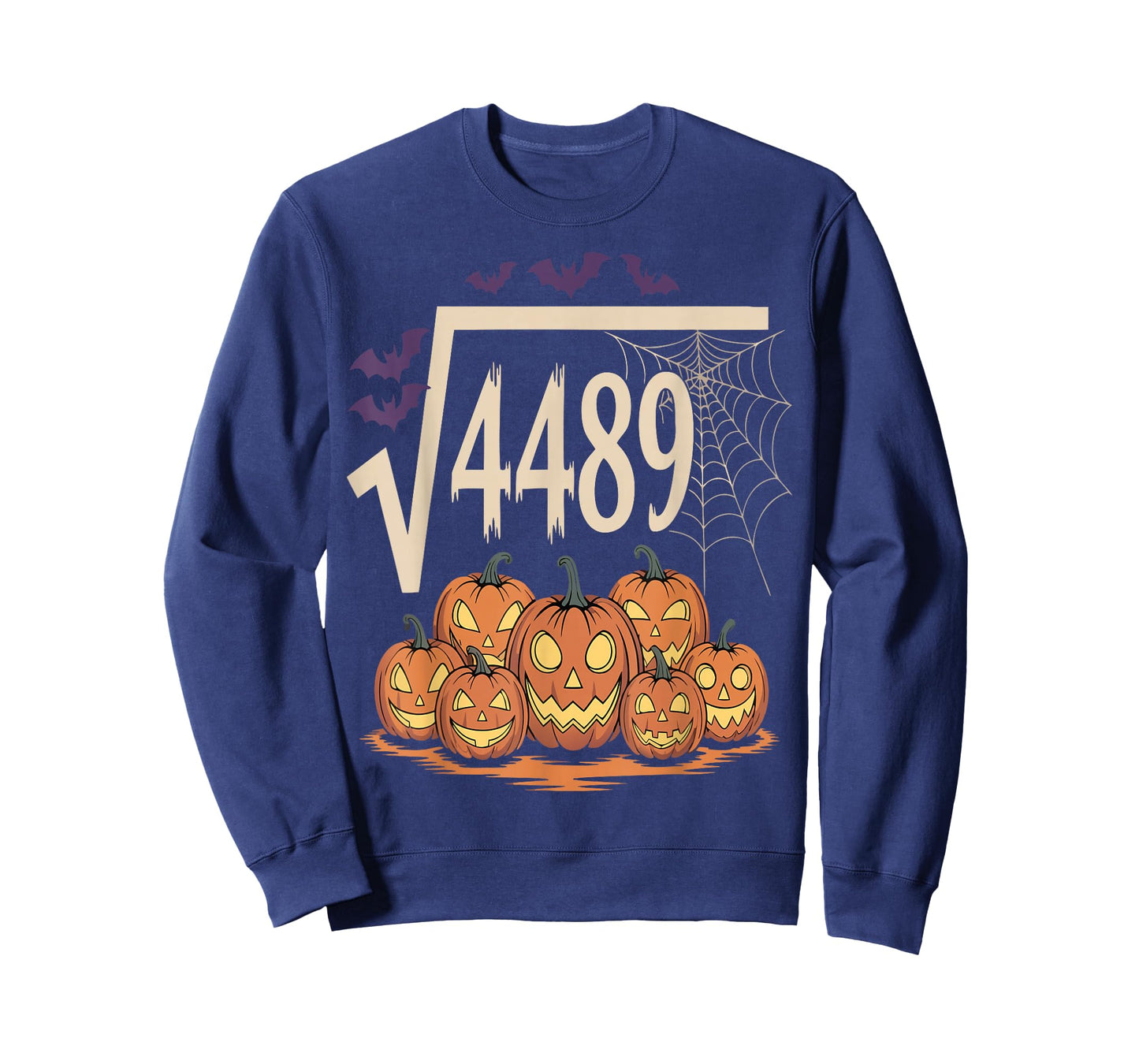 Square Root 4489 Slang Math Teacher Six Seven 6 7 Halloween T-Shirt