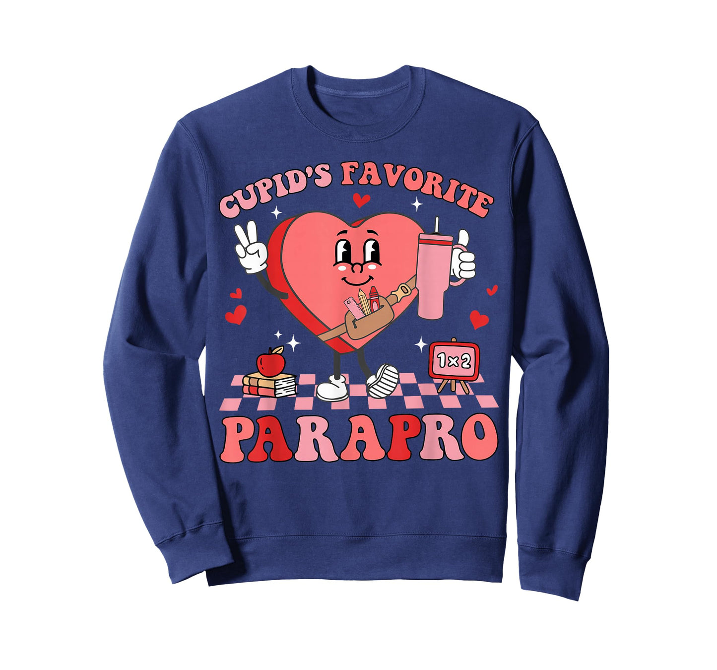 Cupids Favorite para Valentines Day Paraprofessional Teacher T-Shirt