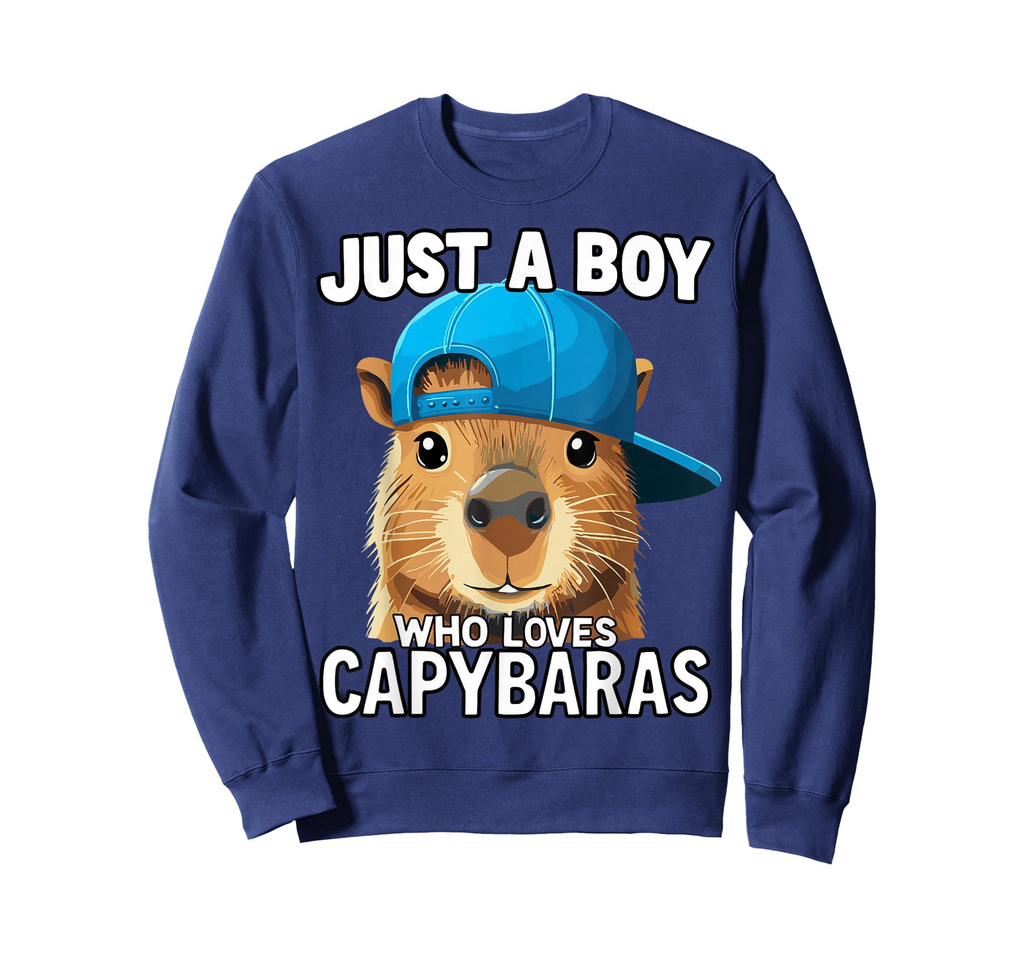 Just A Boy Who Loves Capybaras T-Shirt