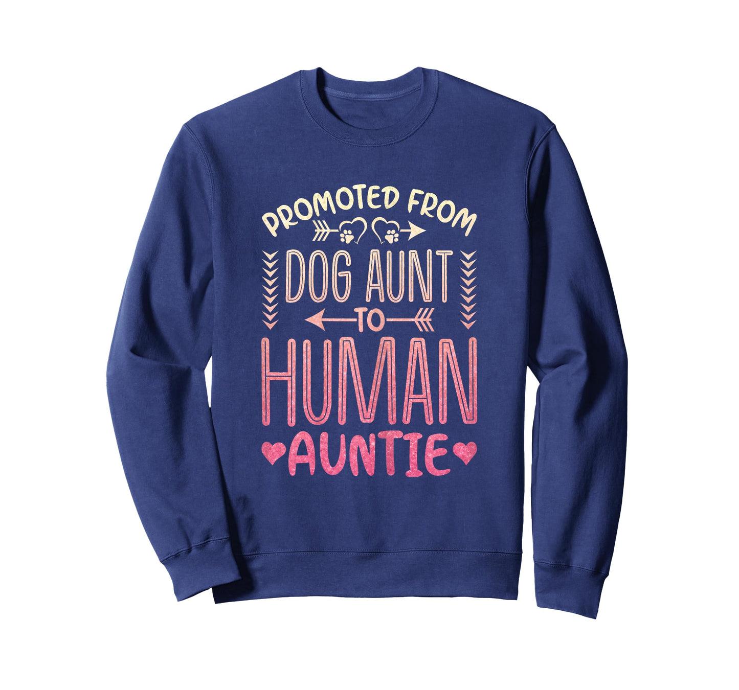 Promoted from Dog Aunt to Human Auntie Dog Lover T-Shirt