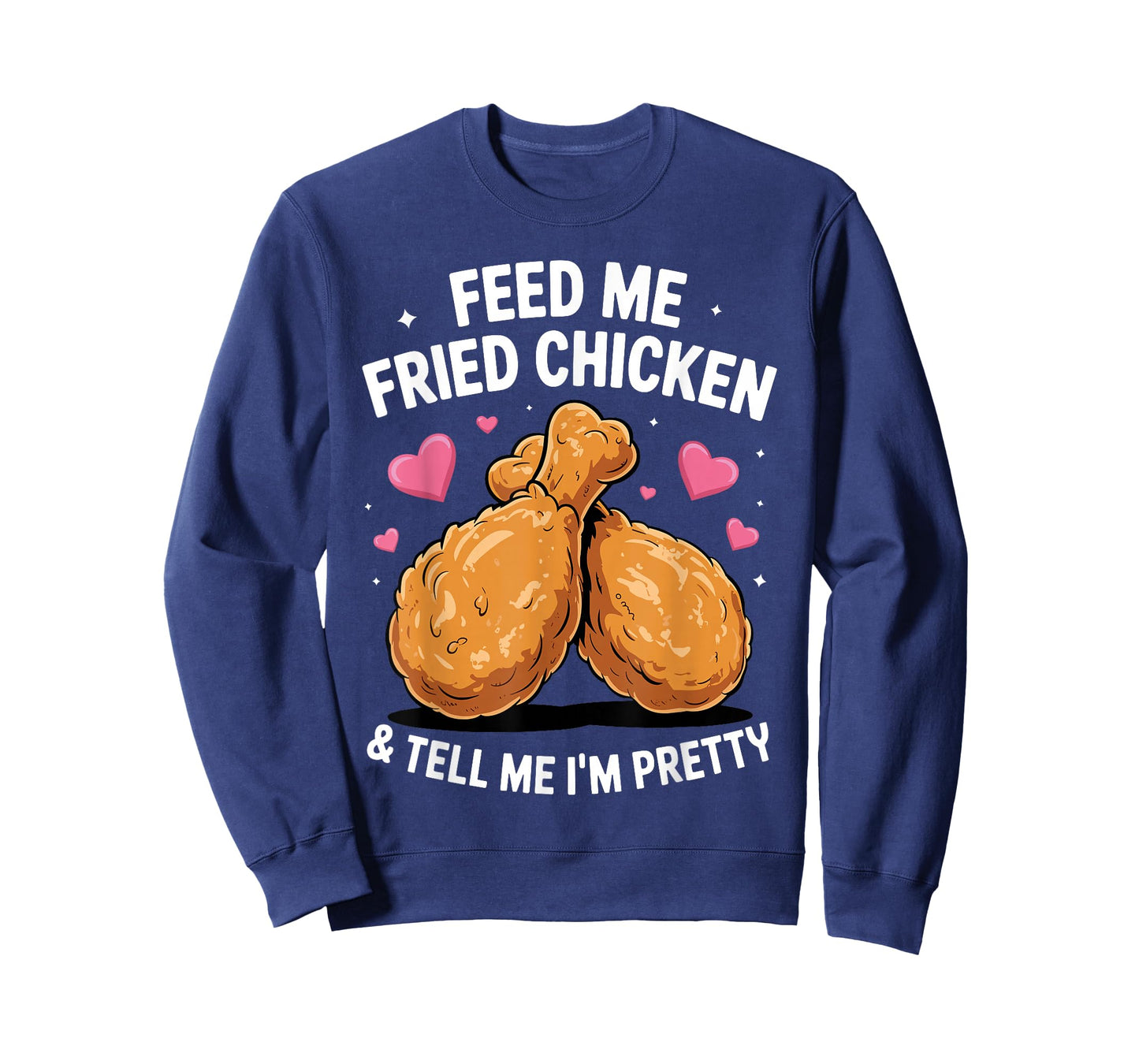 Fried Chicken Art for Men Women Kids Fast Food Fried Chicken T-Shirt