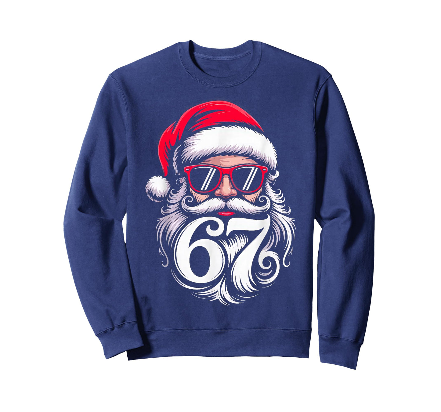 6 7 Christmas 67 Santa Six Seven T-Shirt