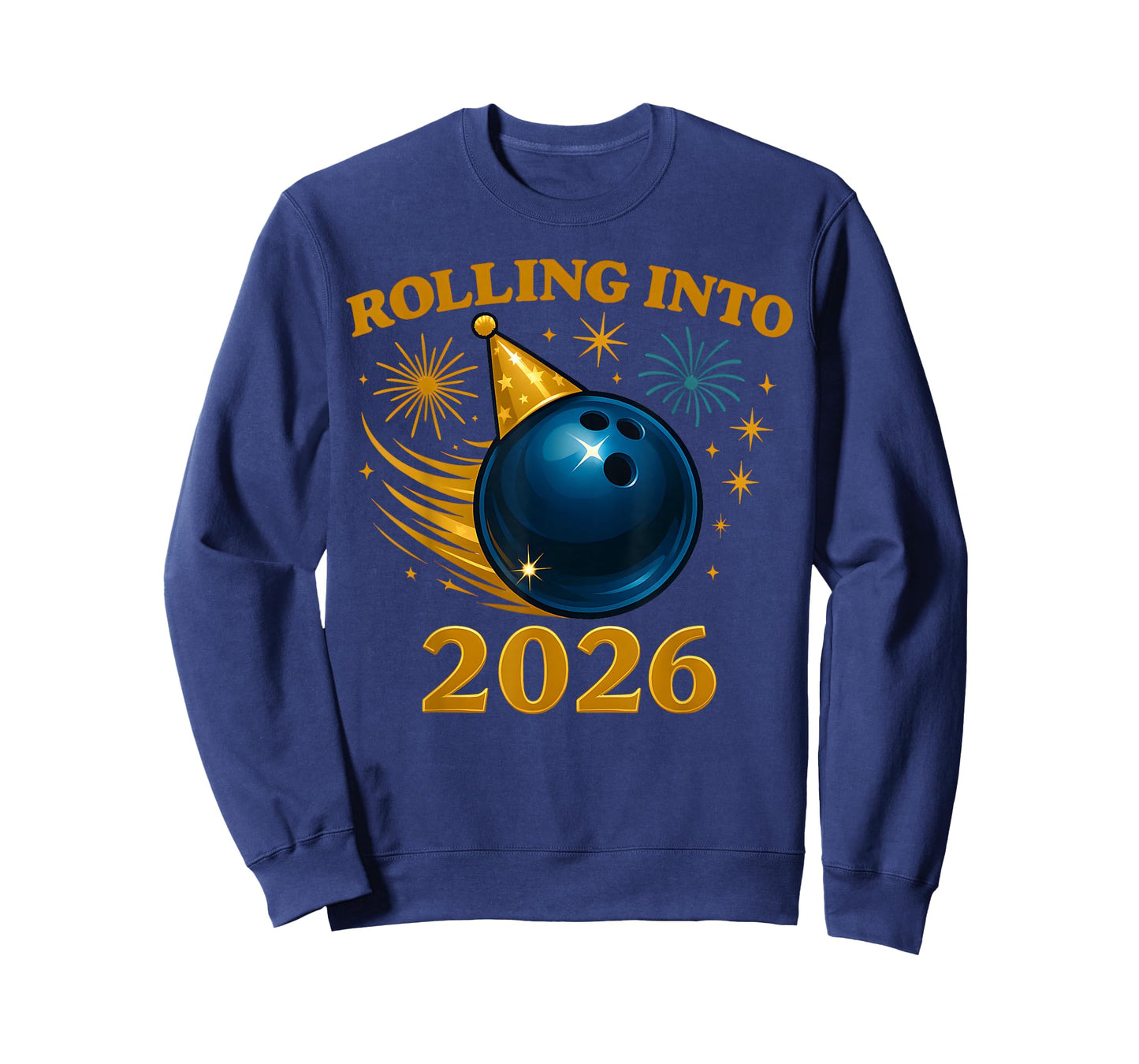 2026 New Years Eve Bowling Team Leagues Party NYE Womens Men T-Shirt