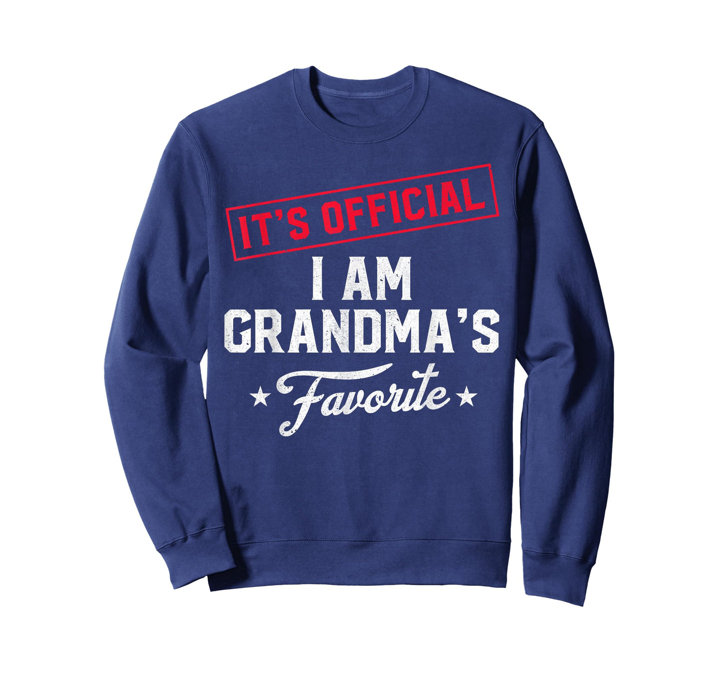 It's Official I'm Grandma's Favorite Funny Grandchild T-Shirt