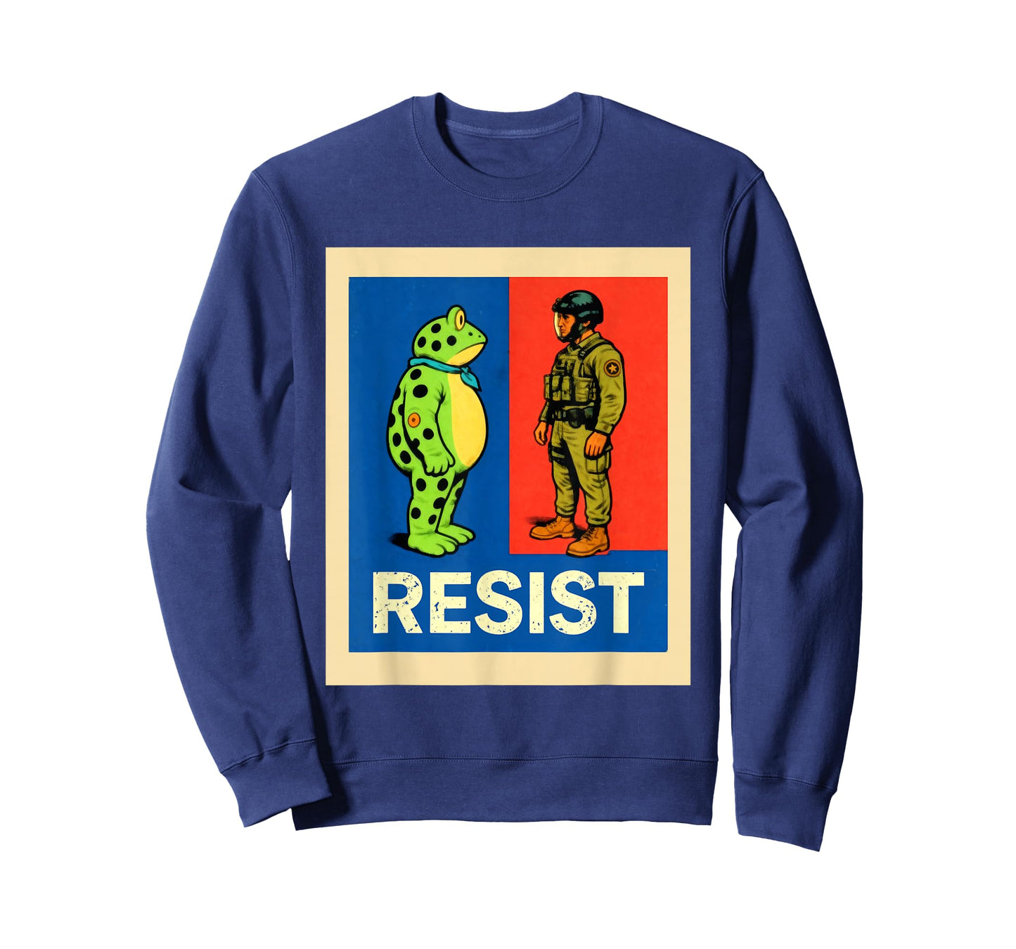 Resist Frog Portland Activist Protest for Men and Women T-Shirt