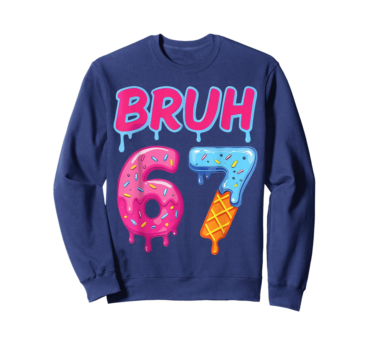 67 Meme Six Seven Bruh Classic Humor Design T-Shirt