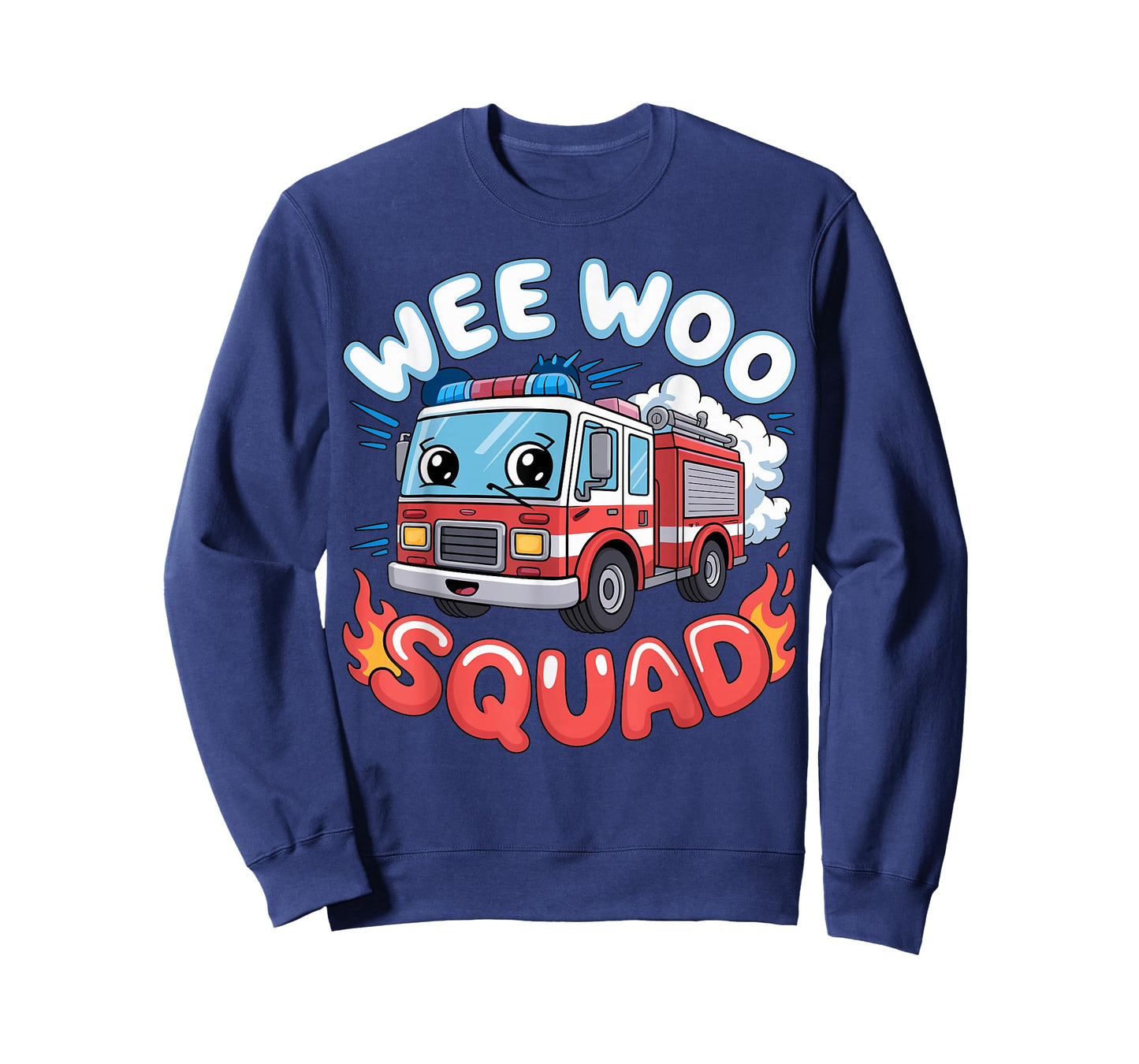 Wee Woo Squad Fire Truck T-Shirt