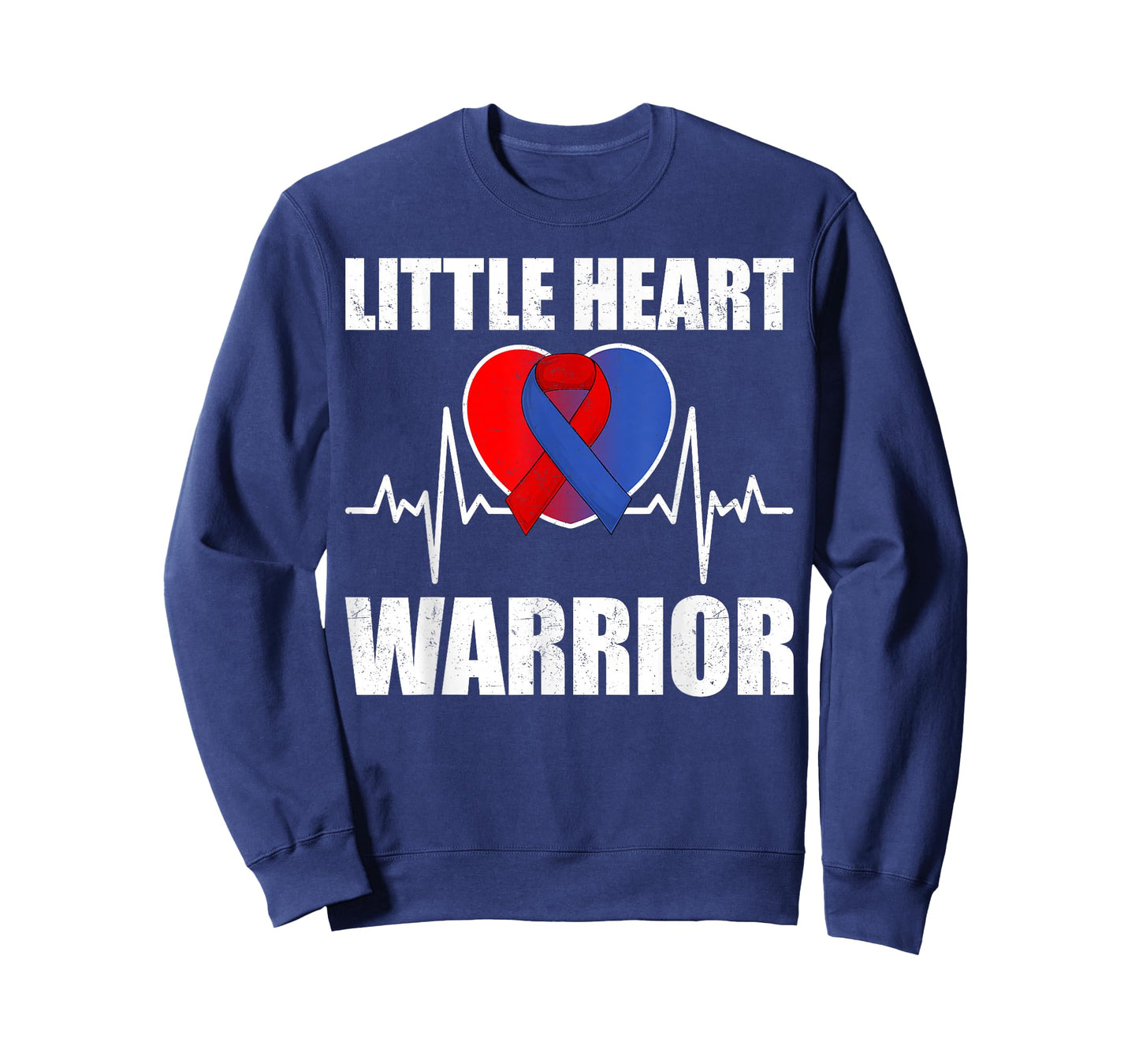 Little Heart Warrior CHD Congenital Heart Defect Awareness T-Shirt
