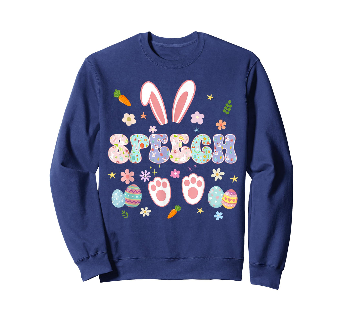 Speech Language Pathologist Bunny Easter SLP Speech Therapy T-Shirt