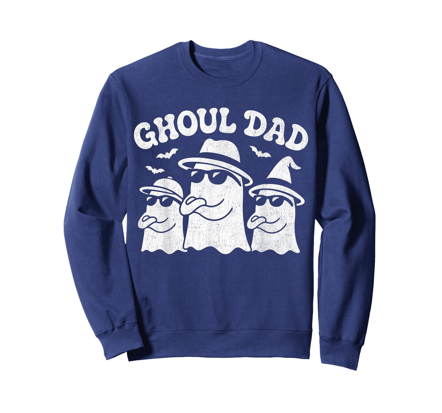 Ghoul Dad Vintage Daddy Ghost Funny Halloween T-Shirt
