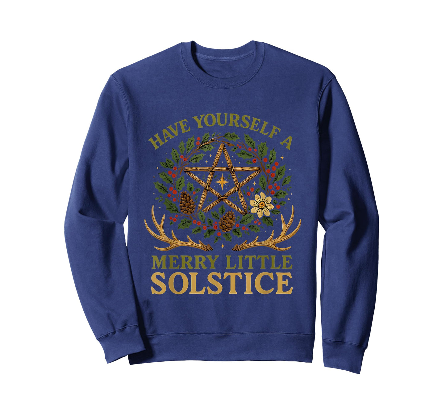 Have Yourself a Merry Little Solstice Witchcore T-Shirt