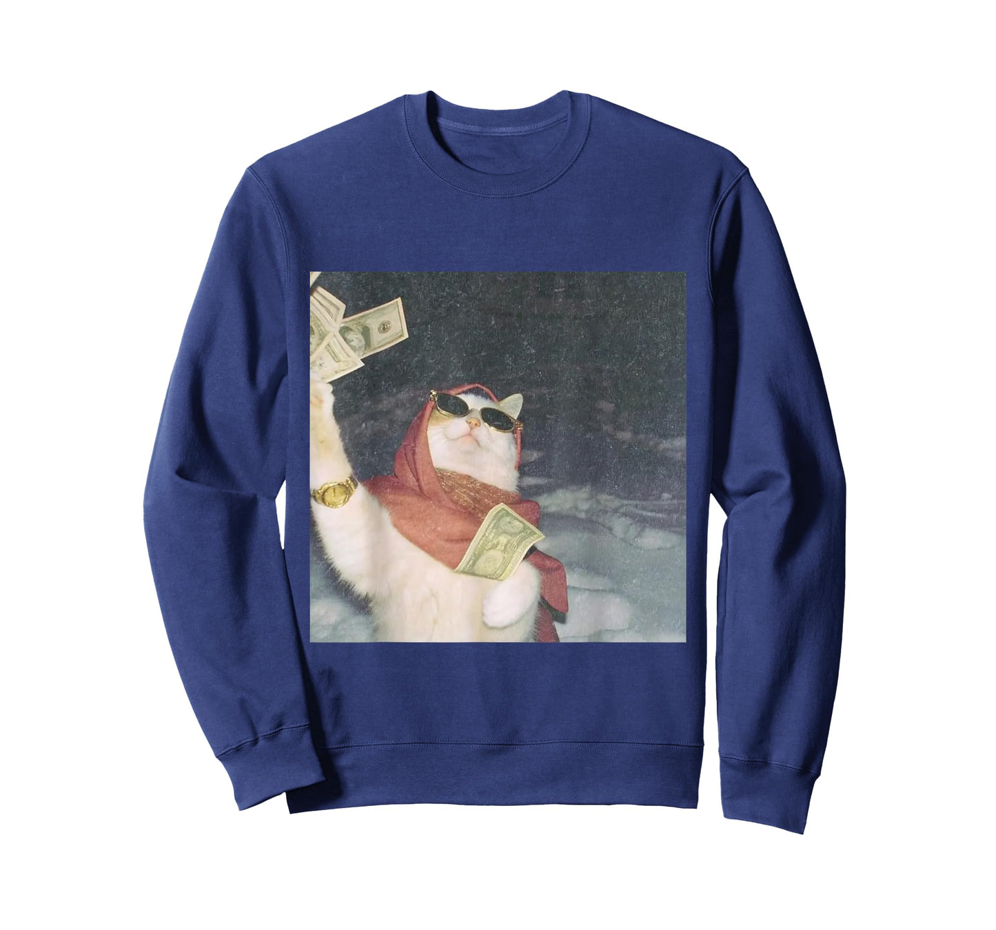 Cat Wearing Sunglasses Meme T-Shirt