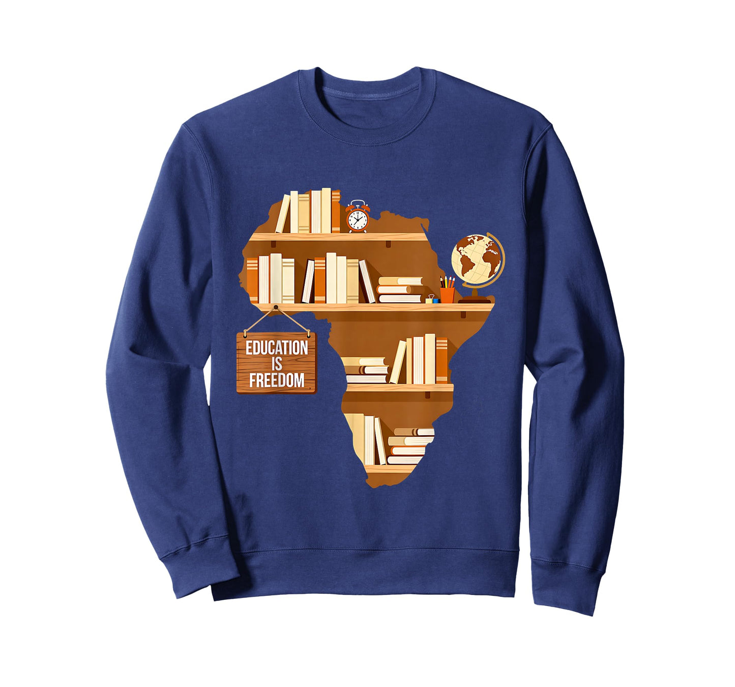 Education is Freedom Black History Month African American T-Shirt
