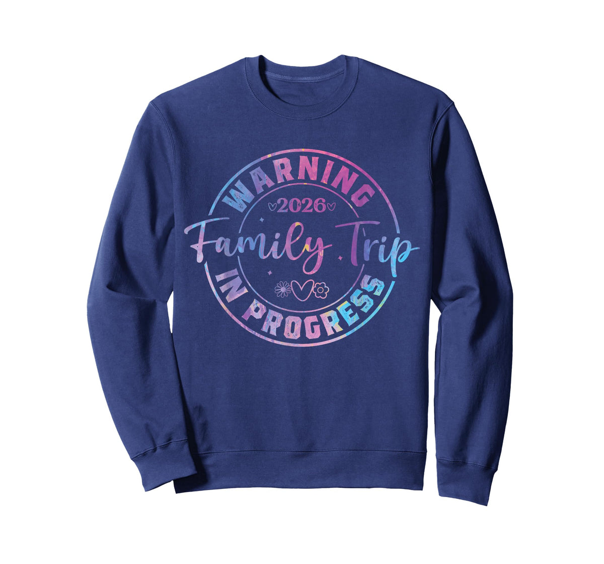 Warning Family Trip in Progress 2026 T-Shirt