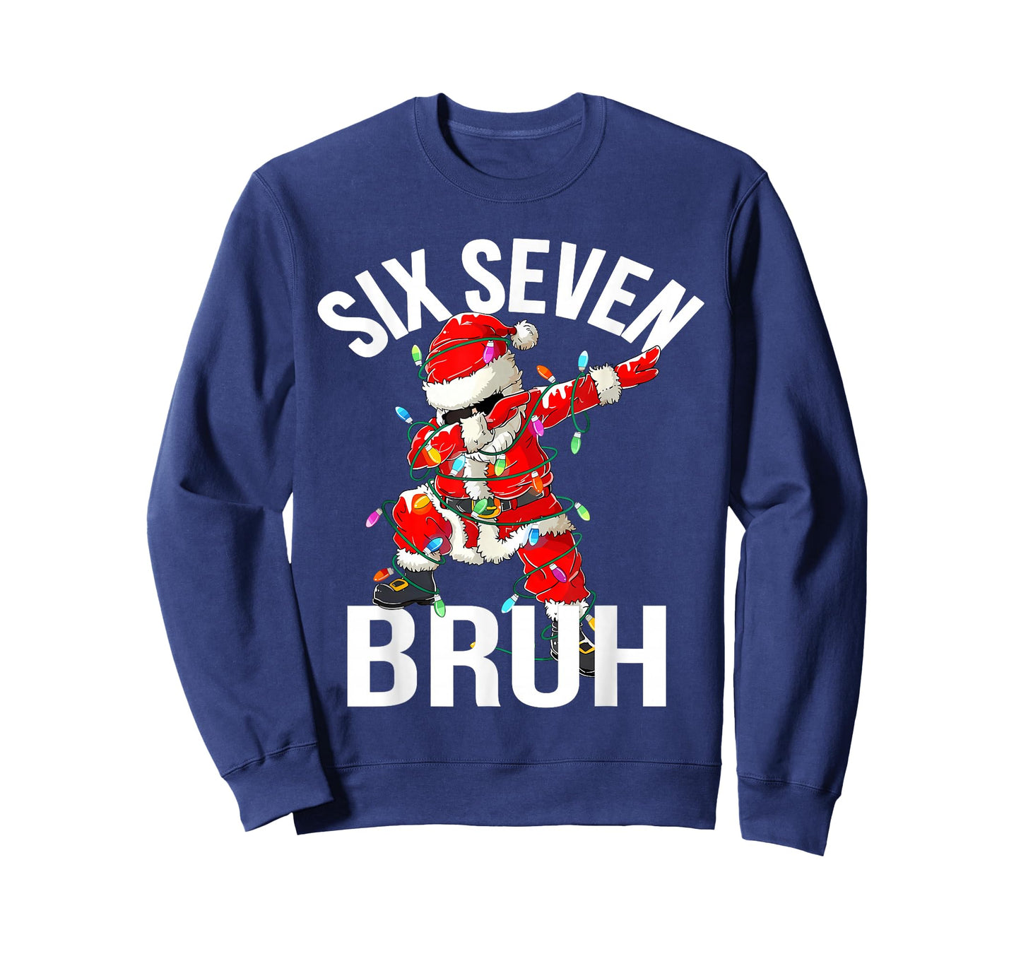 67 Six Seven Bruh Funny Christmas 6 7 Meme Boys Girls Kids T-Shirt