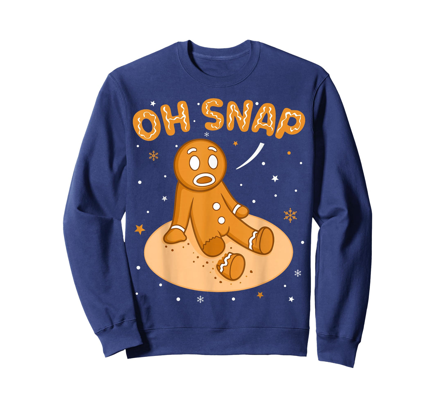 Gingerbread Man Oh Snap Christmas Funny Cookie Baking Xmas T-Shirt