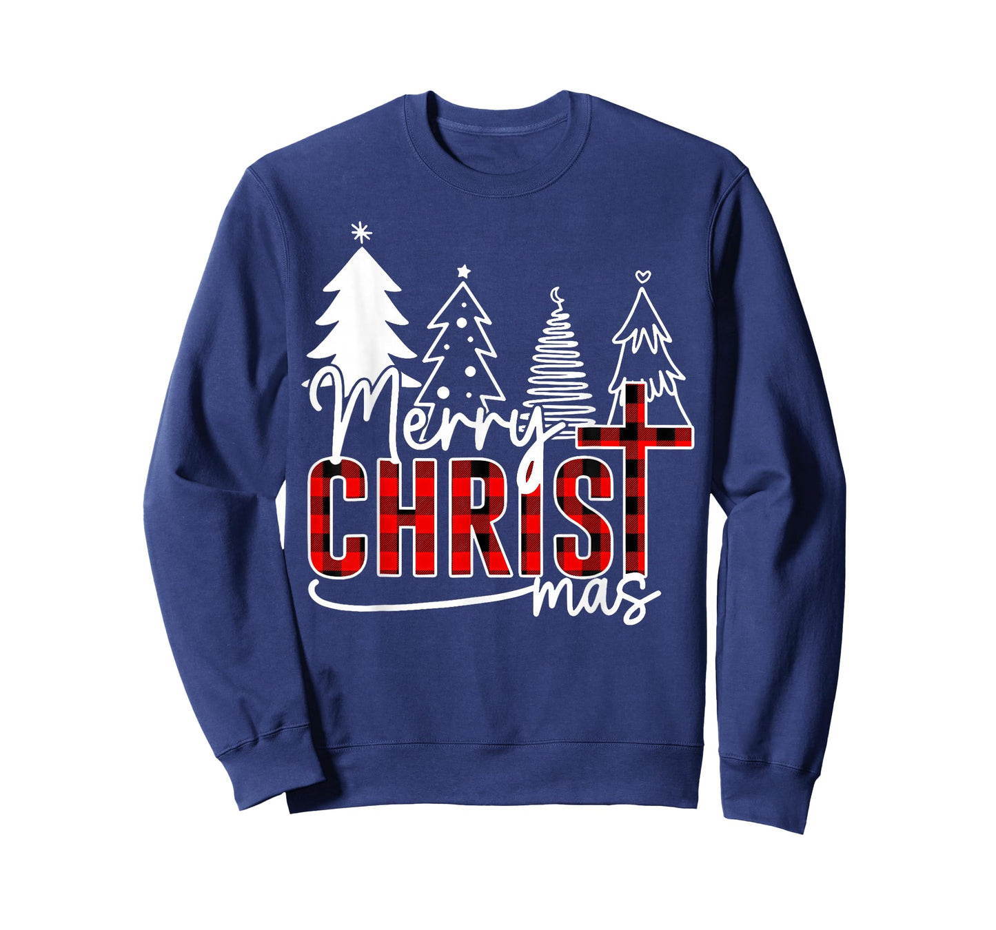 Merry Christ Mas Christian Christmas Jesus Christmas Family T-Shirt