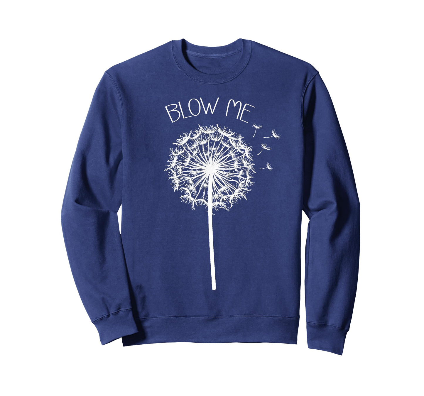 Retro Vintage Blow Me Dandelion Funny Minimalist Graphic T-Shirt