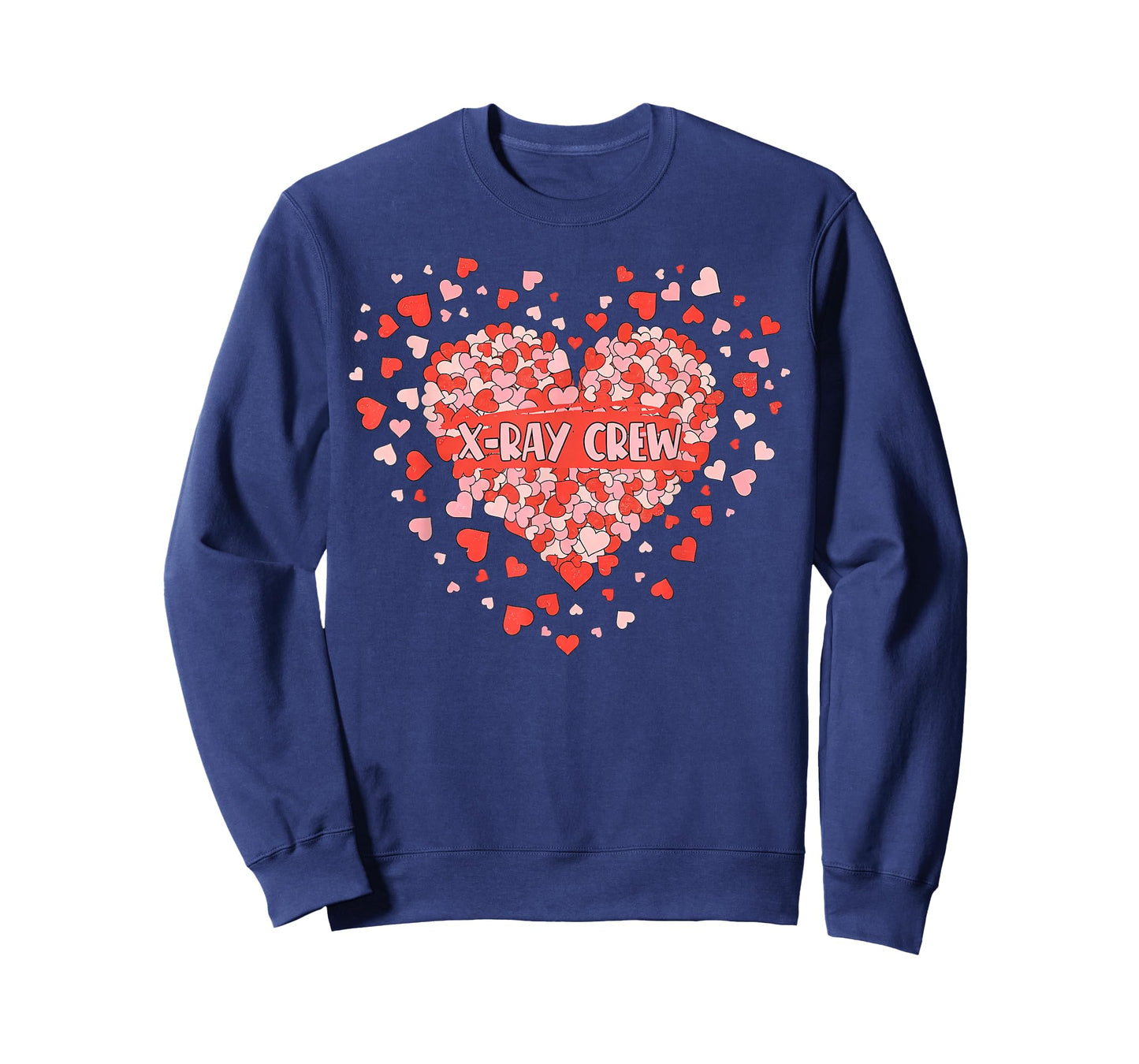 X-ray Crew Heart Valentines Radiology Technologist Rad Tech T-Shirt