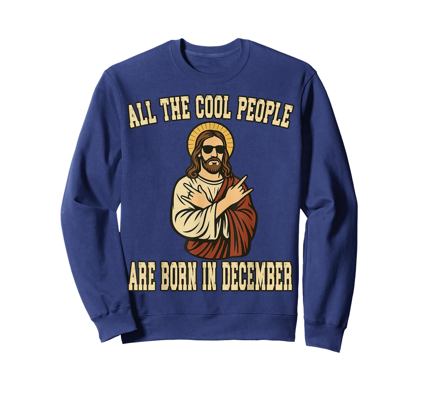 All Cool People are Born in December Jesus Bday Christmas T-Shirt