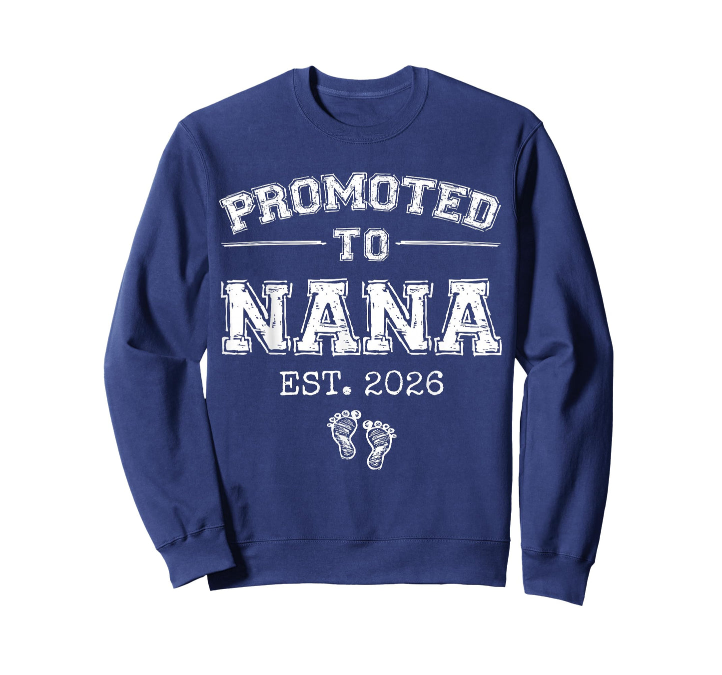 Promoted to Nana Est 2026 Varsity First Time Grandma to Be T-Shirt