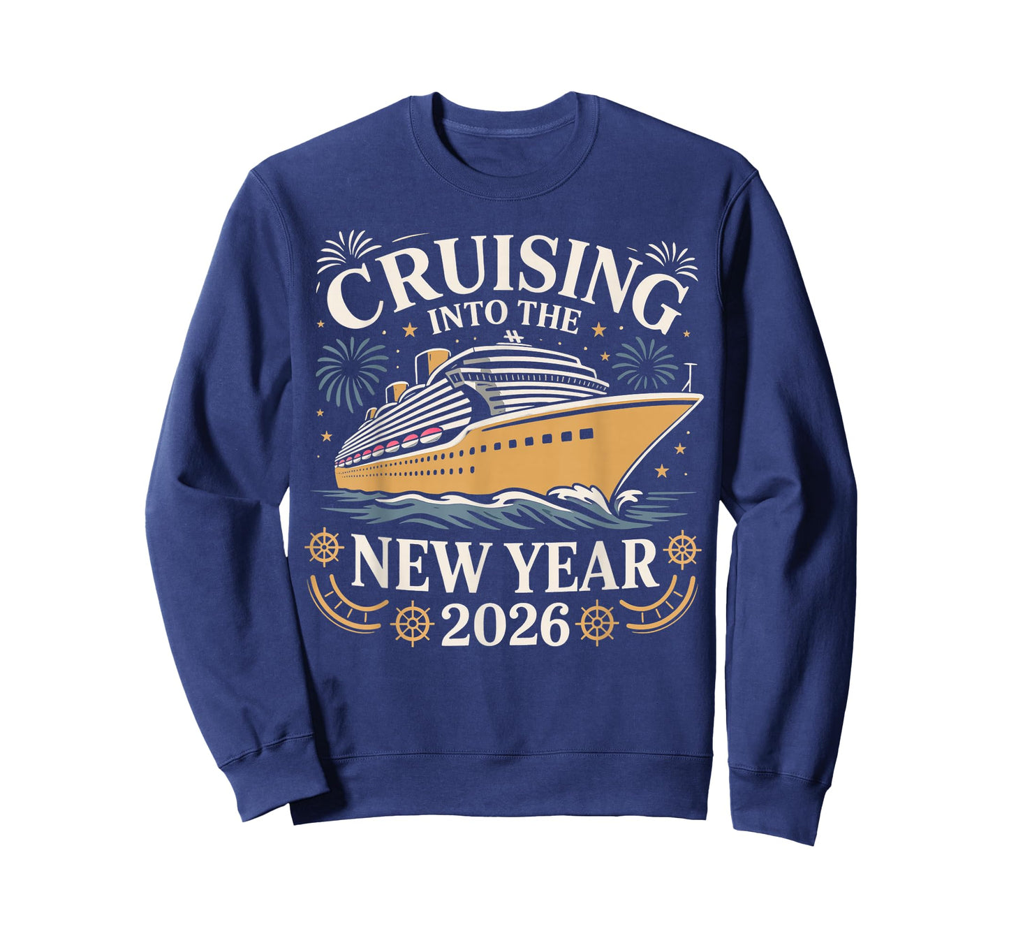 Cruising Into The New Year 2026 Party Vacation Tee T-Shirt