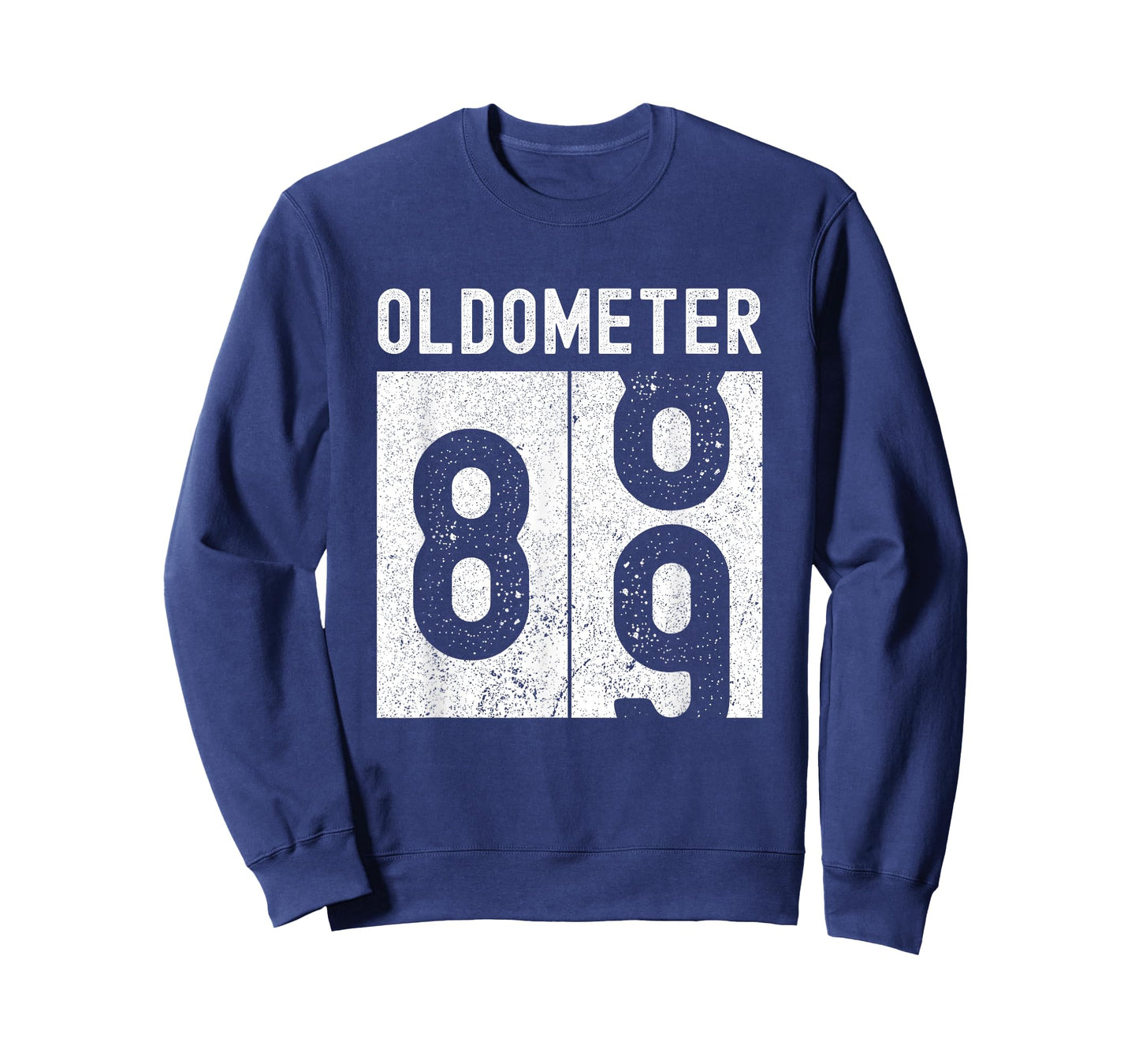 Oldometer 89th Birthday Funny Retro Turning 89 Years Old Men T-Shirt
