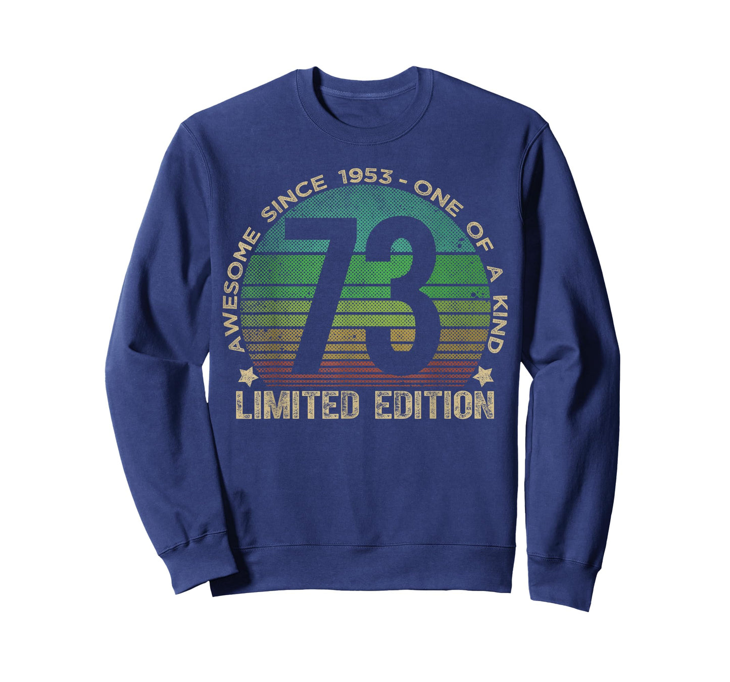 73 Year Old Gifts Vintage 1953 Limited Edition 73rd Birthday T-Shirt