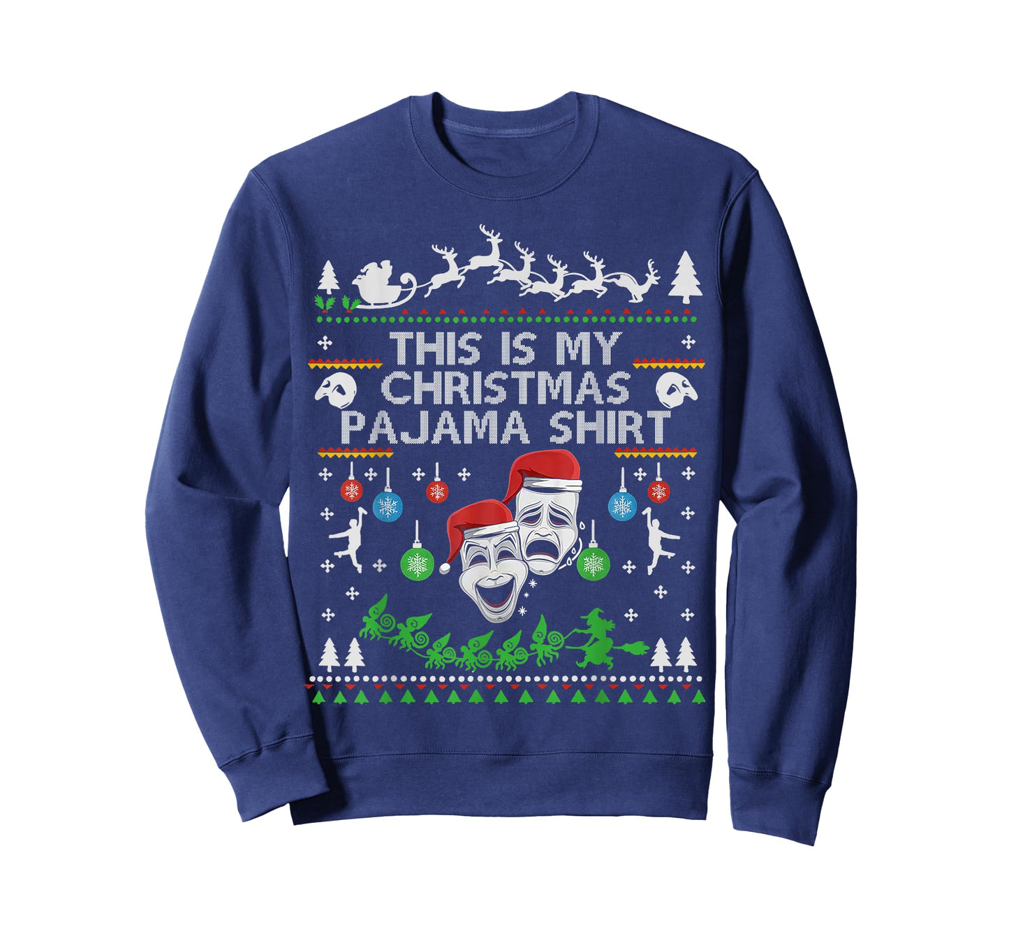 This is My Christmas Pajama Broadway Theater Musical T-Shirt