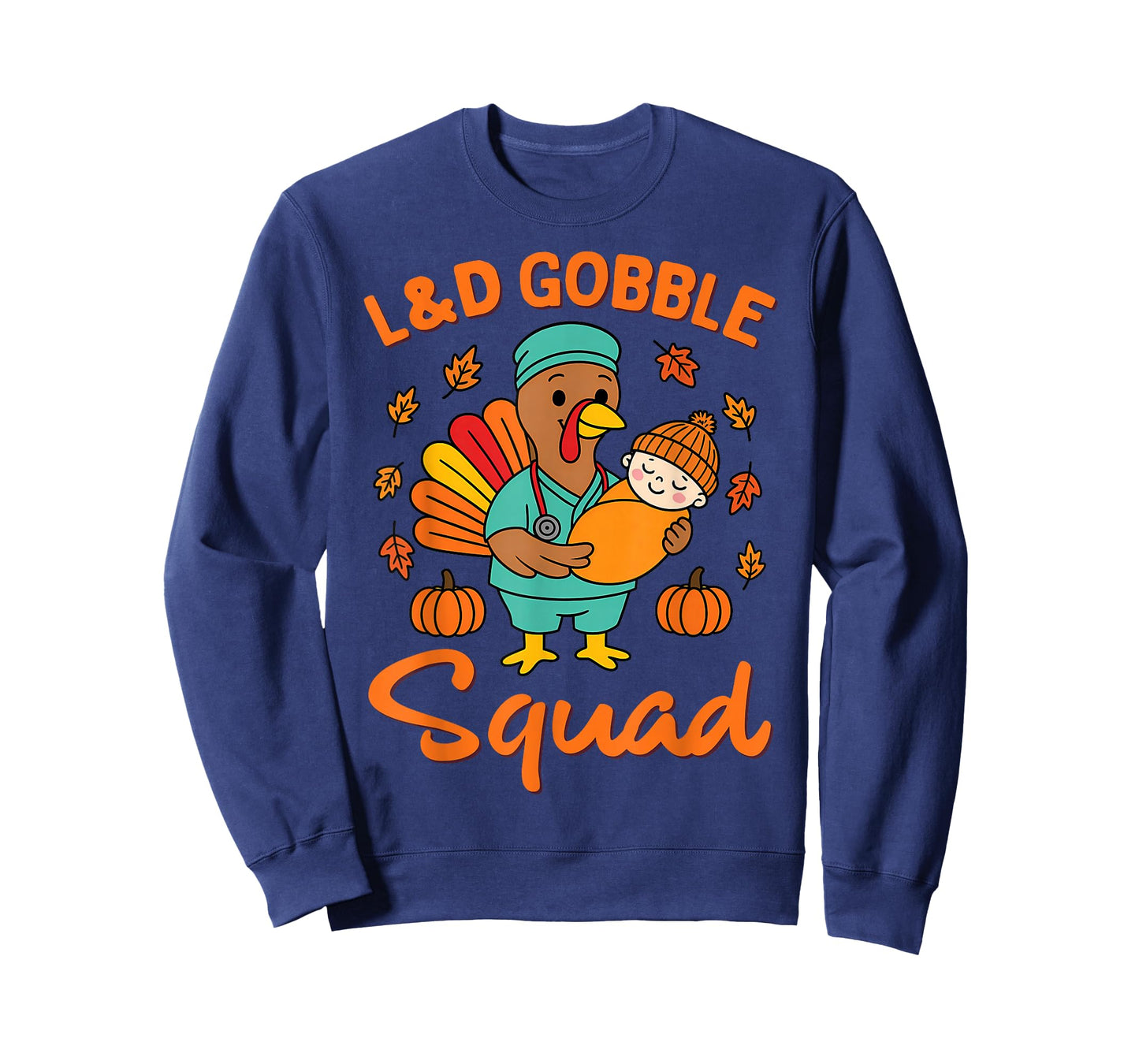 L&D Gobble Squad Thanksgiving Labor & Delivery Nurses T-Shirt