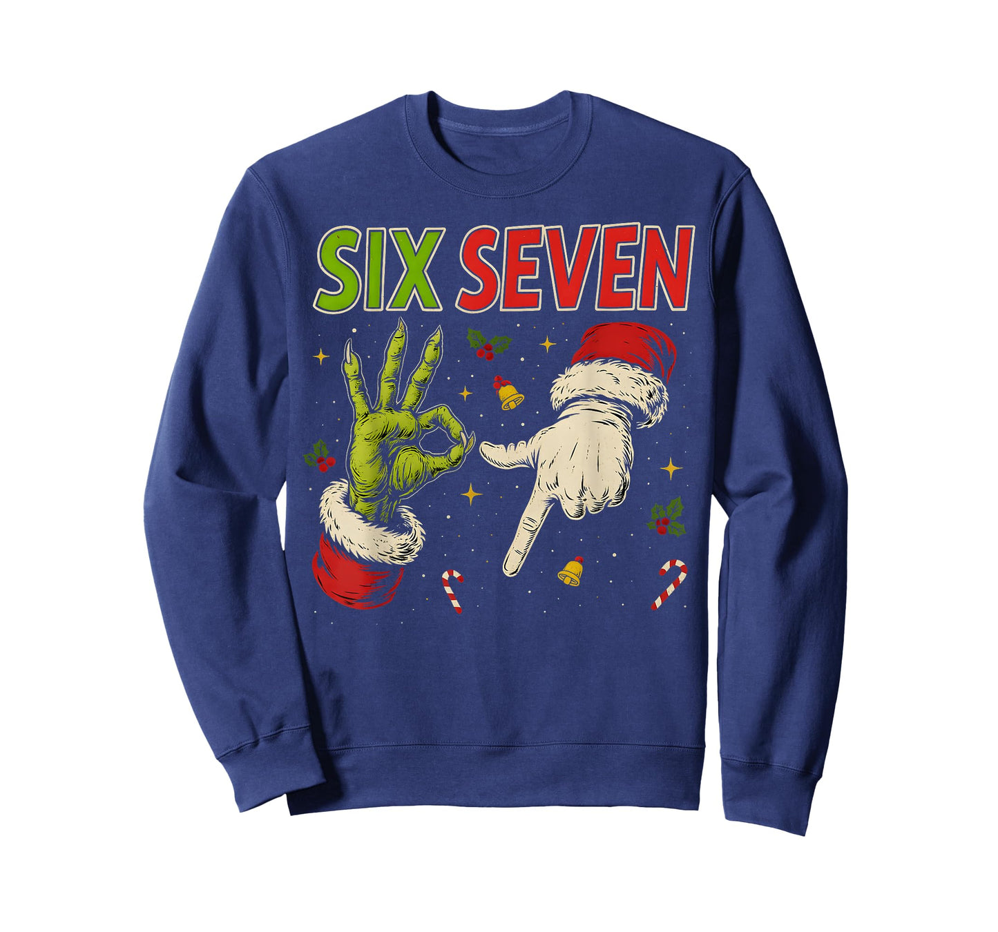 Funny 67 Six Seven Meme Christmas Gen Alpha Z Slang T-Shirt
