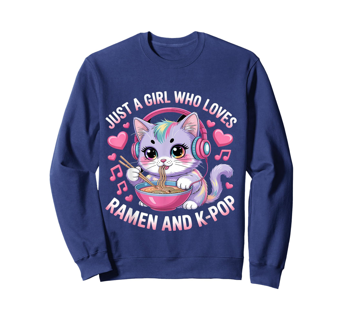 Just A Girl Who Loves Ramen and K-Pop Girl Kpop K Pop T-Shirt
