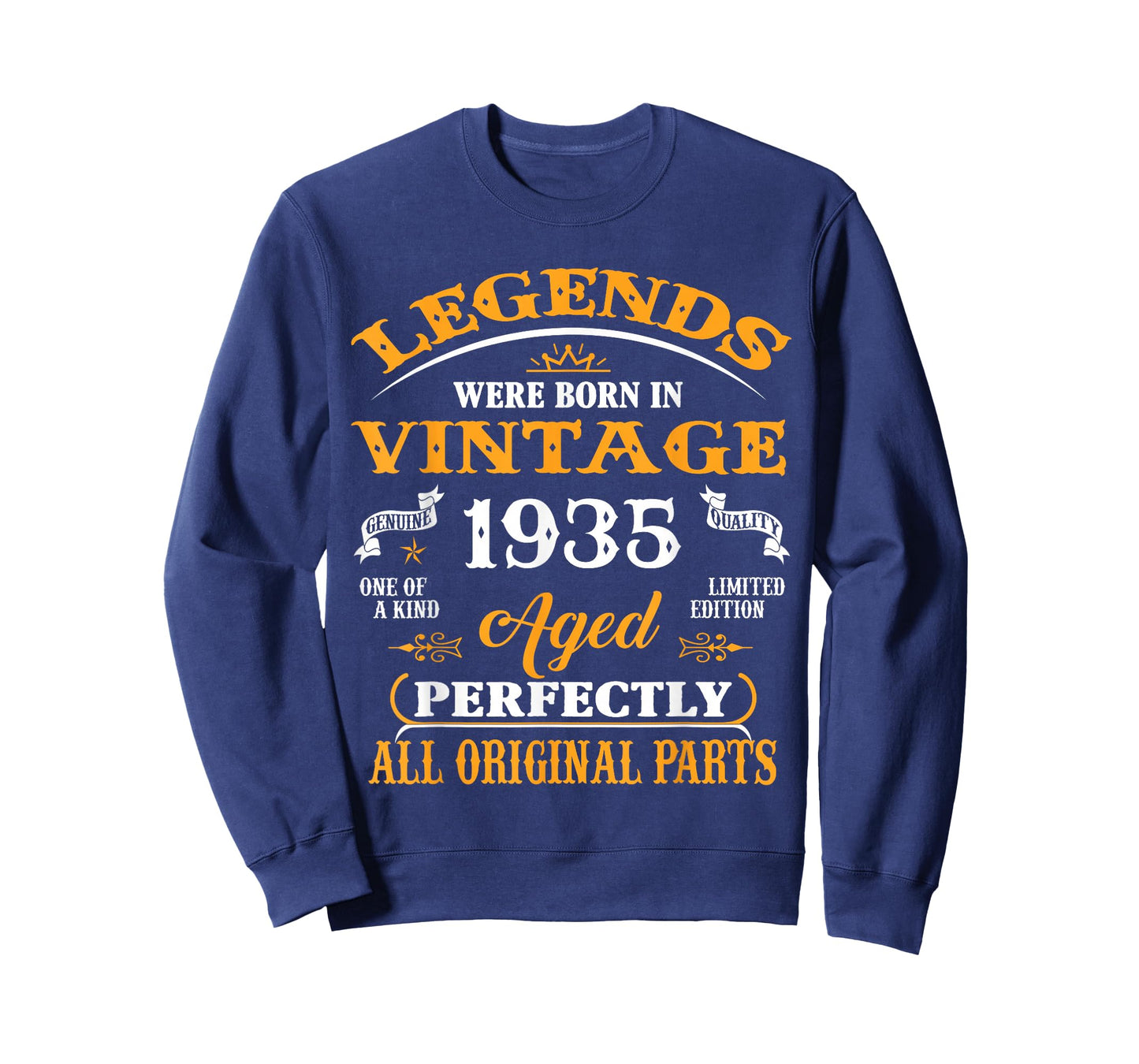 91st Birthday Gift Legend Born in 1935 91 for Years Old T-Shirt