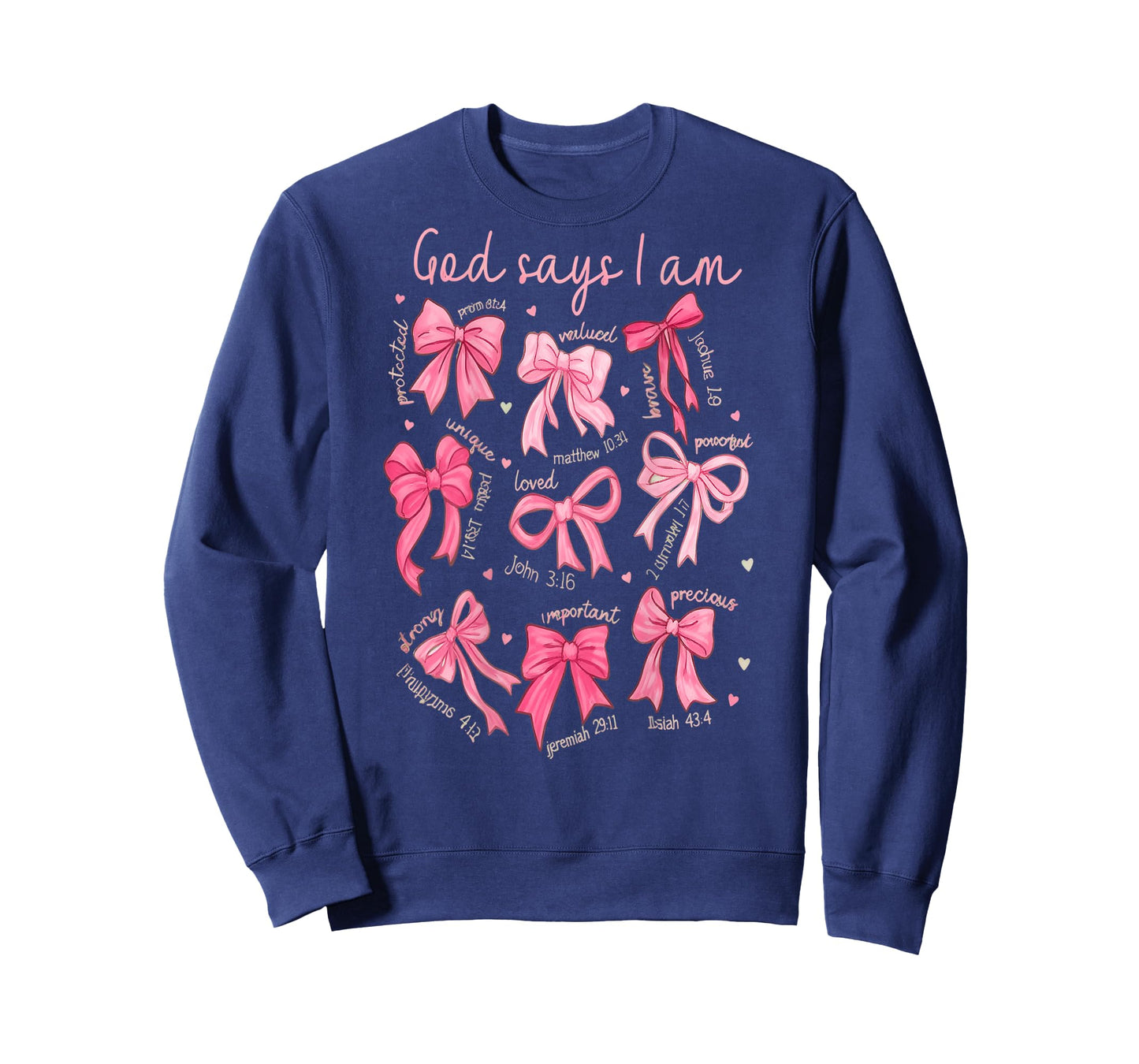 God Says I Am Coquette Bow Coquette Bow Fall Valentine Chris T-Shirt