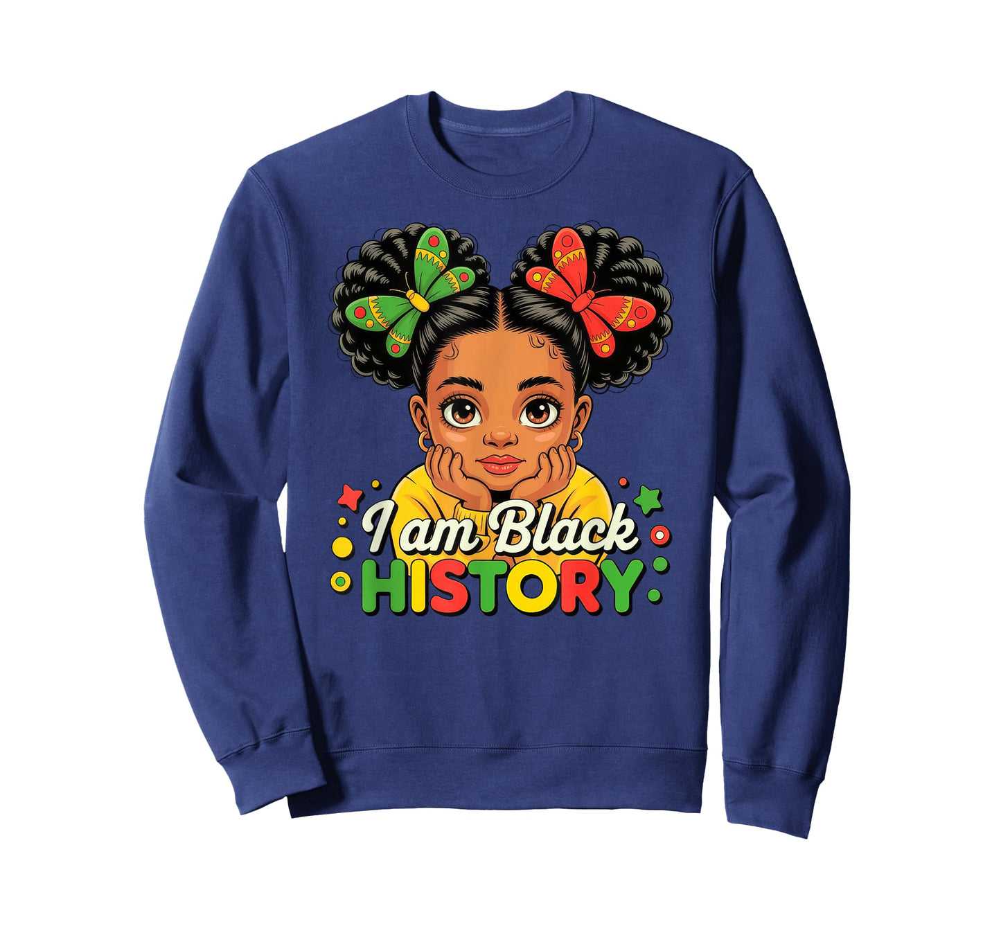 I Am Black History Girl Black History Month T-Shirt