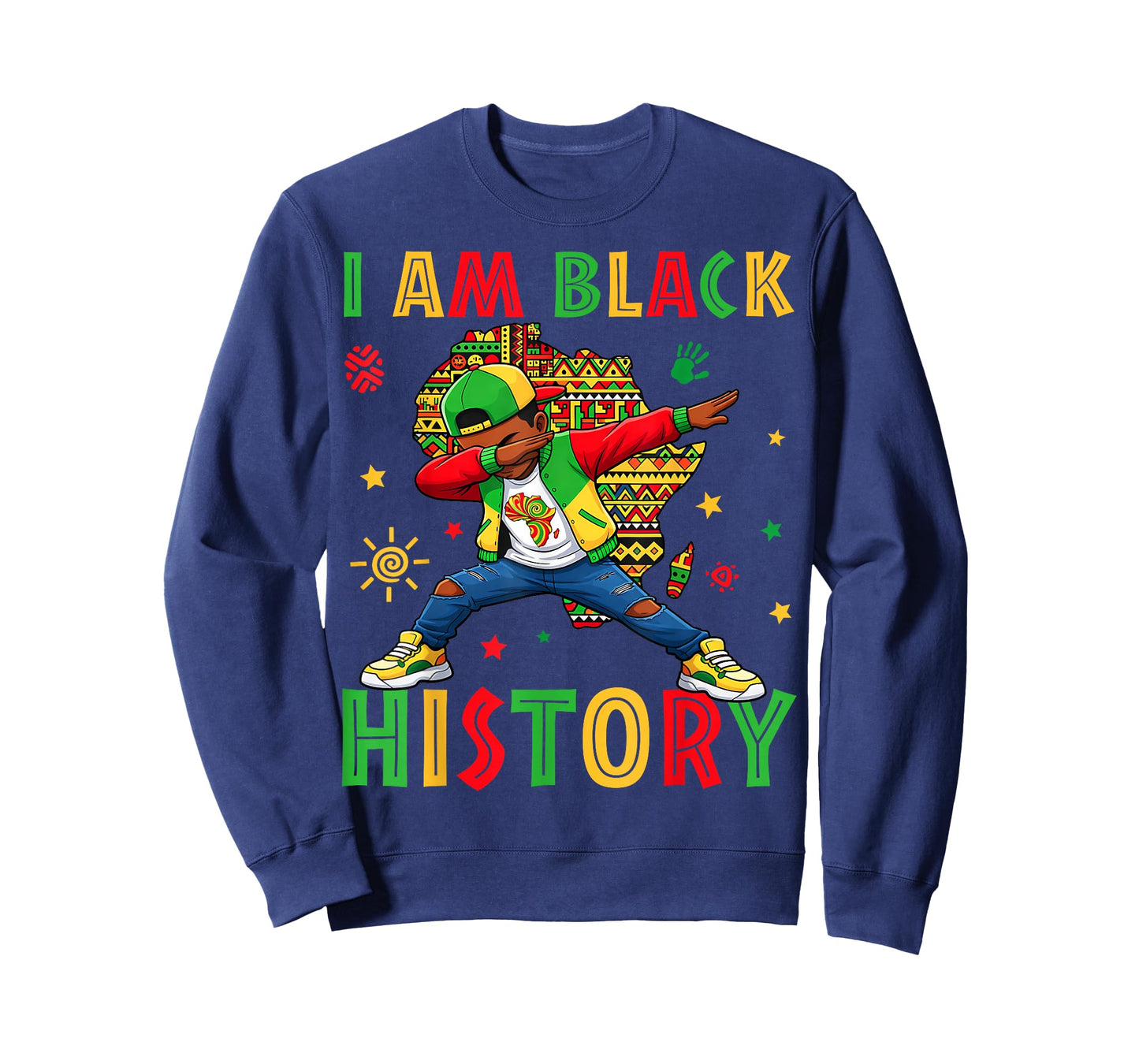 I Am Black History Month Black Melanin Boy Kids Toddlers T-Shirt