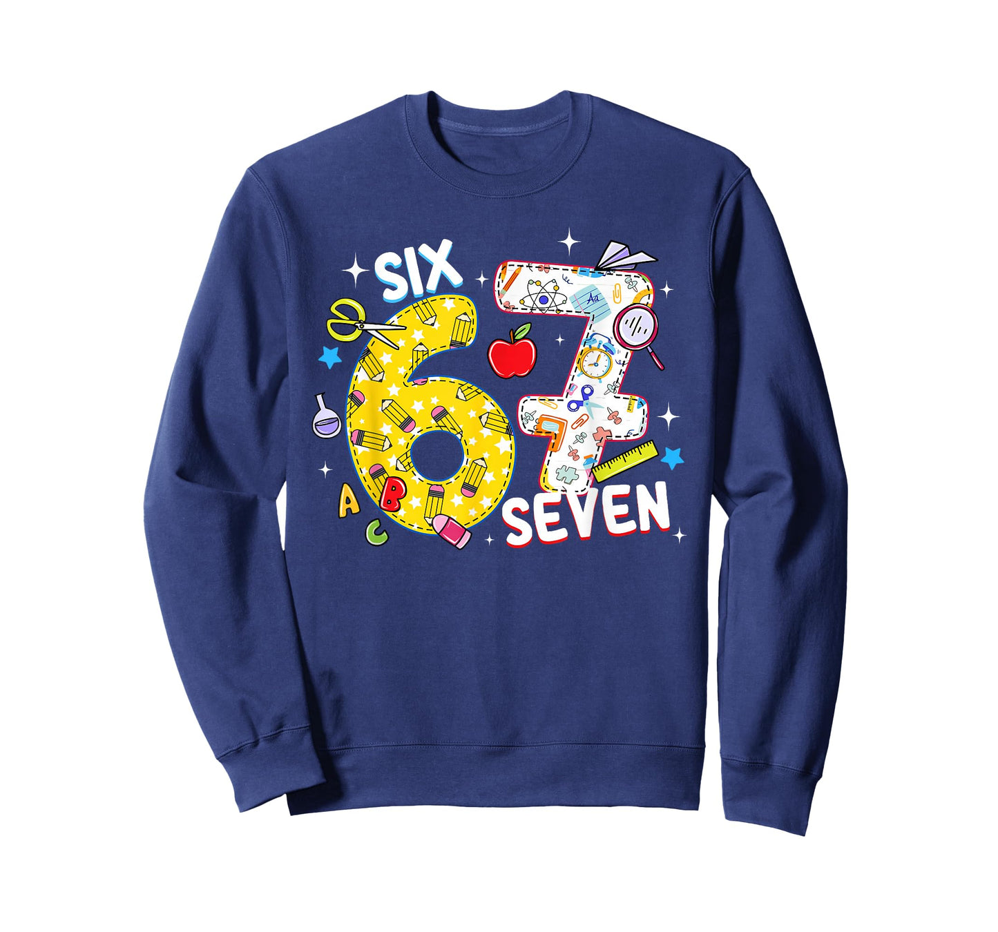 I Survived 67 Days of School Teachers Students Six Seven T-Shirt