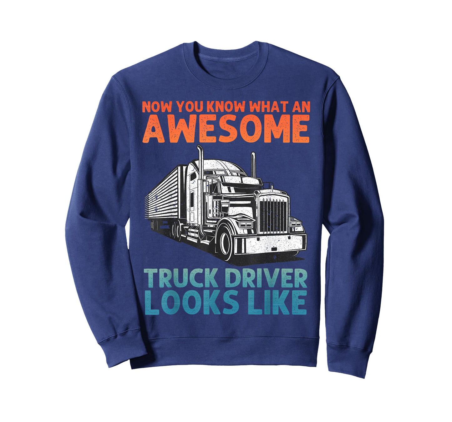 Truck Driver Art for Men Women Truck Driver Trucking Trucker T-Shirt
