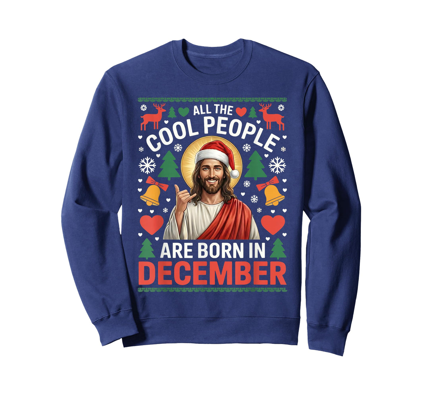 Cool People are Born in December Christian Christmas Bday T-Shirt