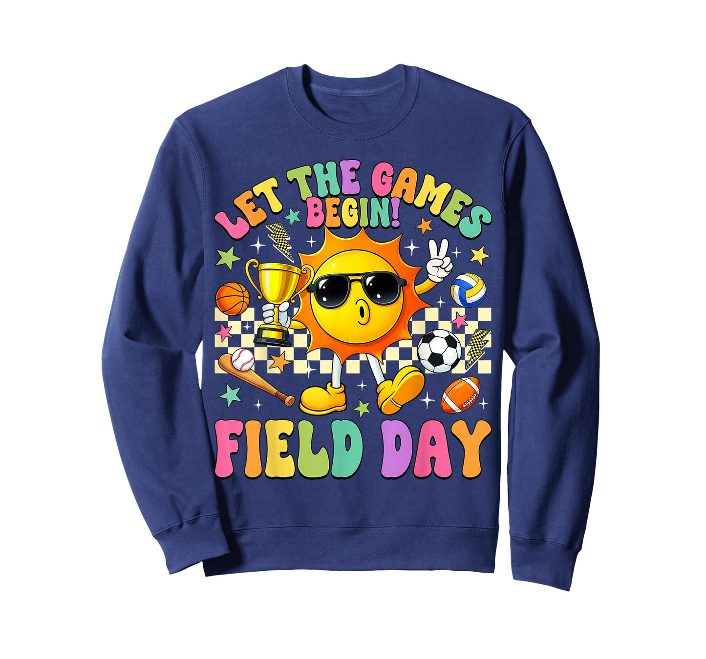 Field Day Let The Games Begin Teachers Kids Field Day 2026 T-Shirt
