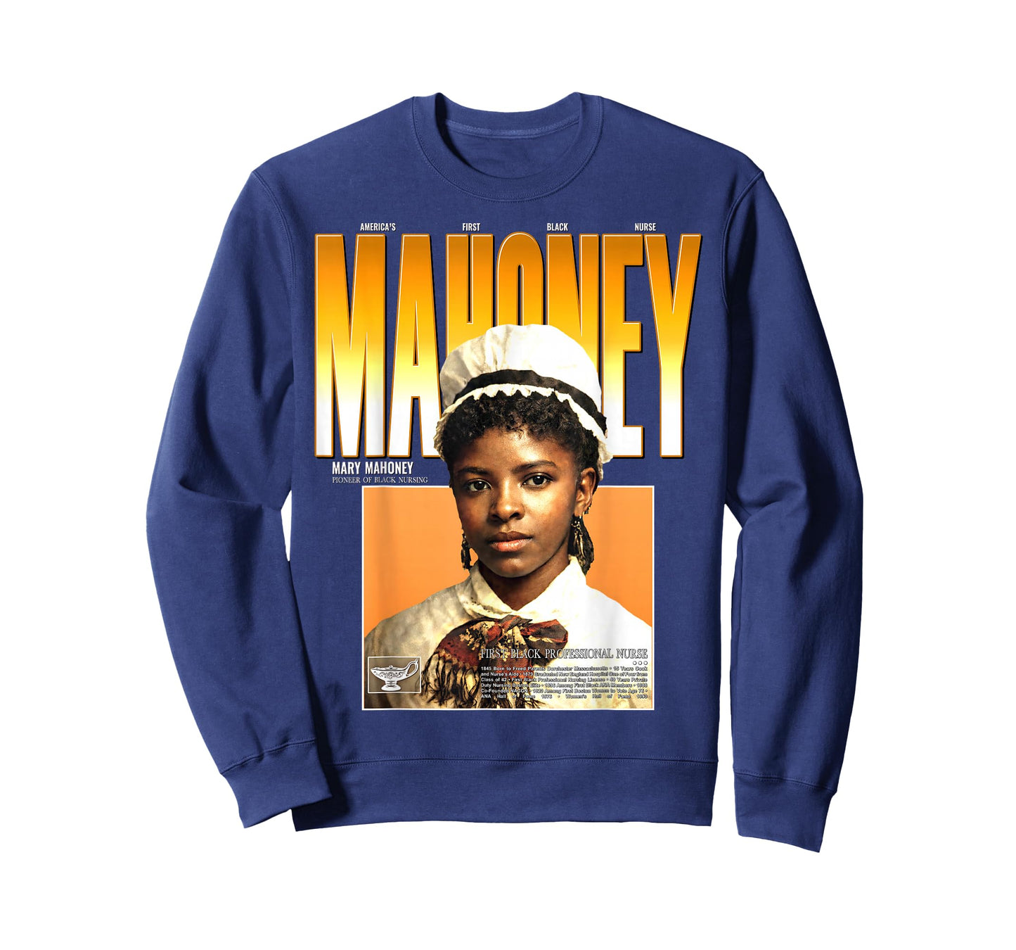 Nursing Pioneer Mary Mahoney Black History 1879 T-Shirt