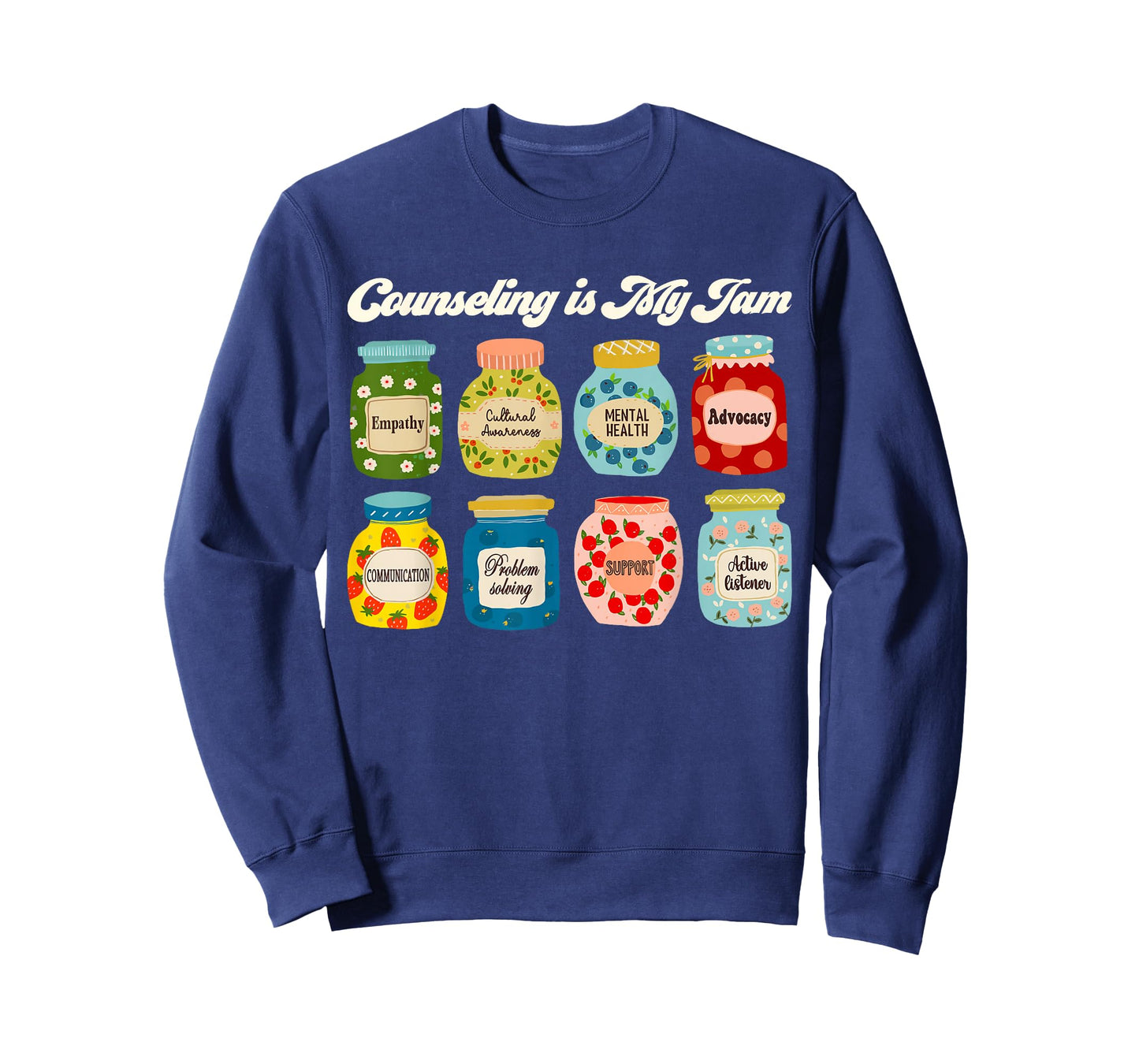 Groovy Counseling is My Jam School Psychologist Counselor T-Shirt