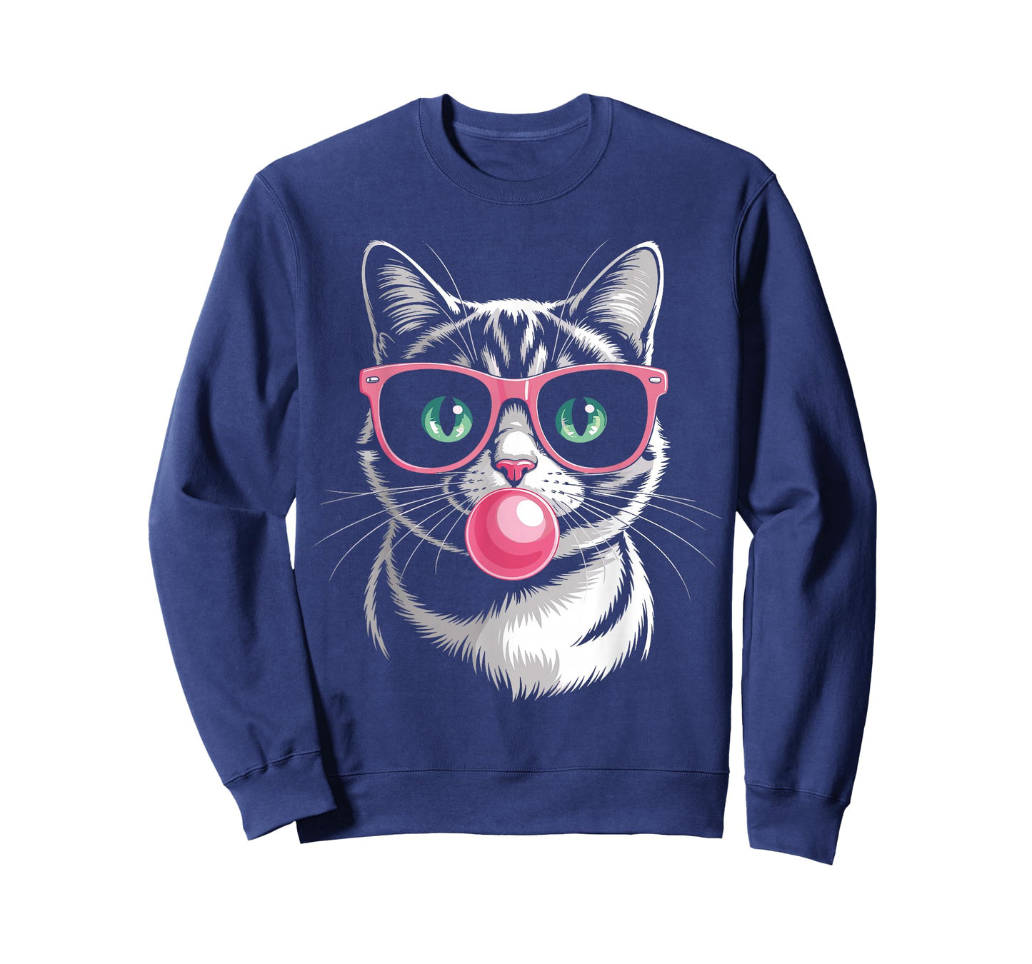 Cool Cat Pink Sunglasses Bubblegum Kitten Kawaii Kitty Lover T-Shirt